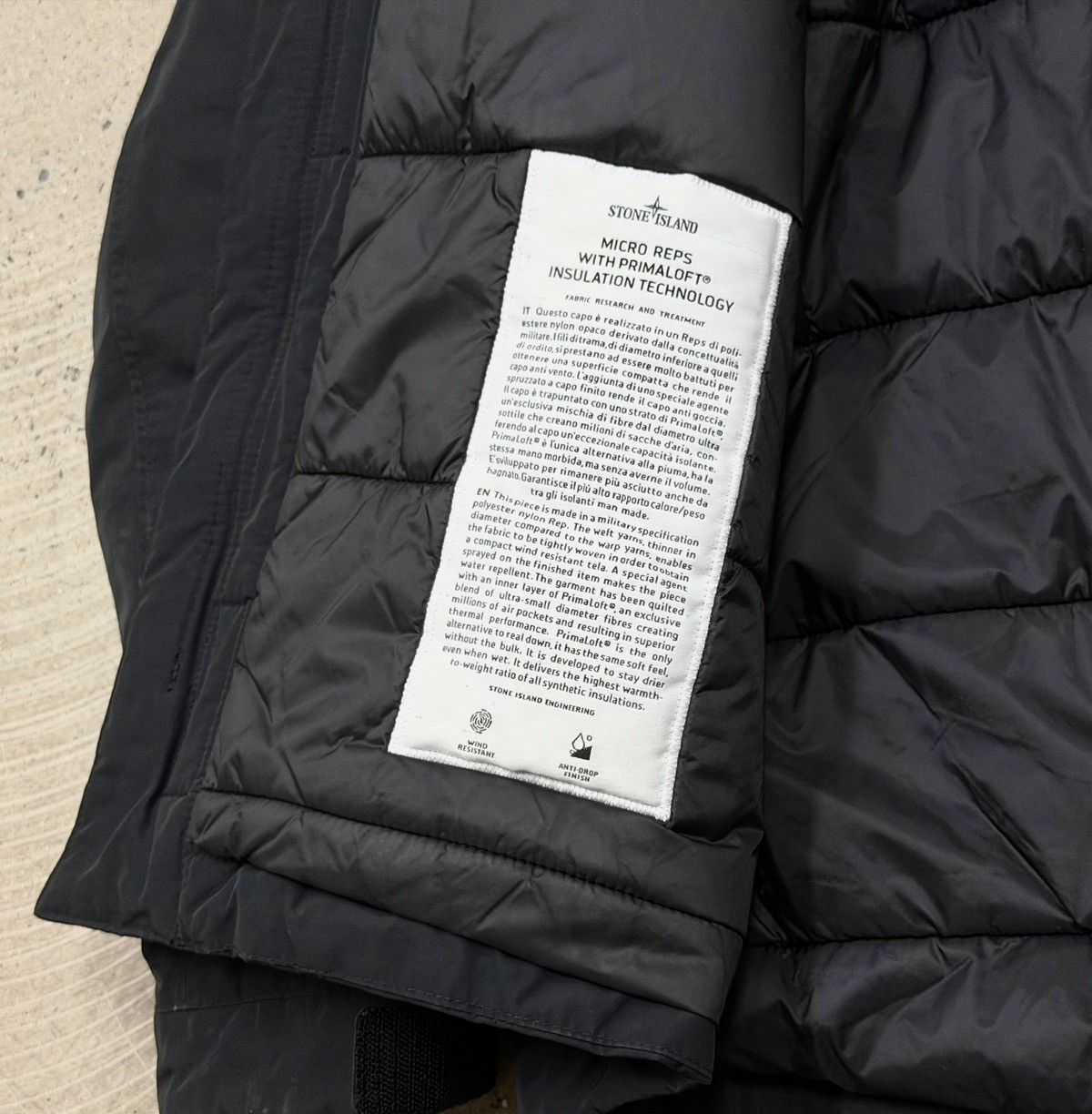 Stone Island Stone Island Micro Reps Short Parka，size XL Black Size US XL / EU 56 / 4 - 3 Thumbnail