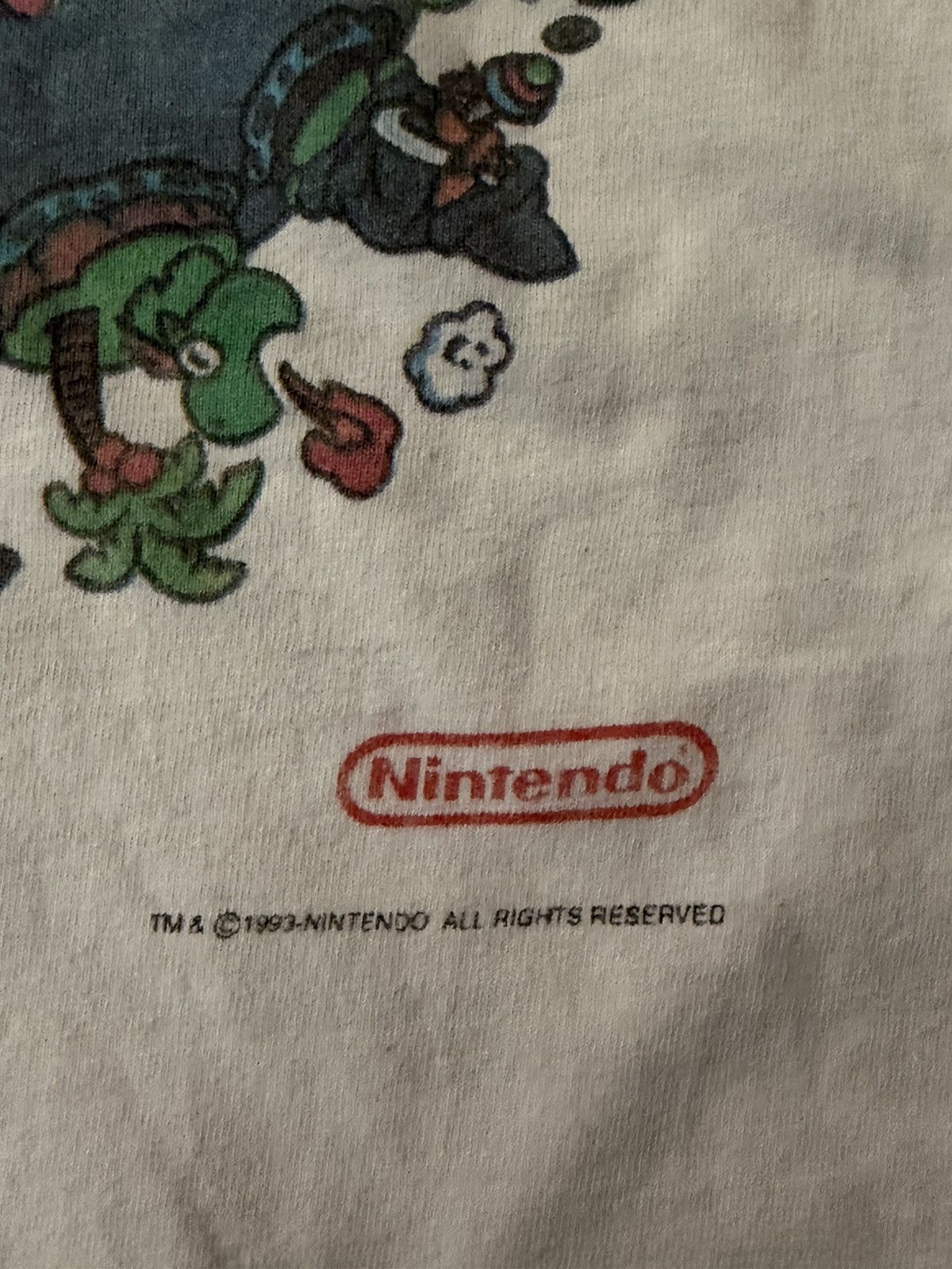 Nintendo 1993 Vintage Nintendo licensed super mario tee Size US S / EU 44-46 / 1 - 2 Thumbnail