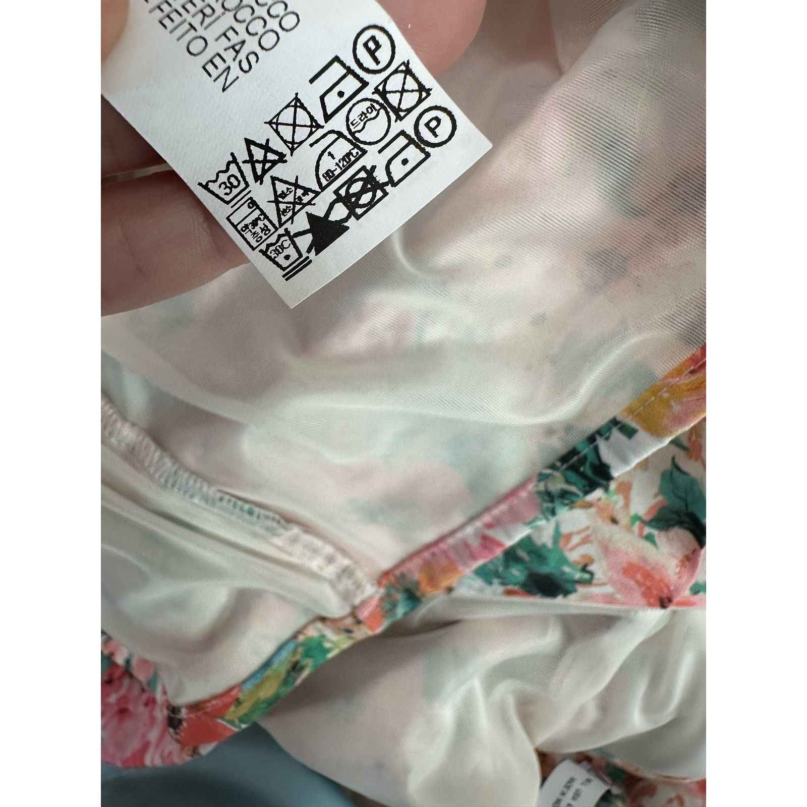 Zara Zara floral one shoulder ruched mini dress size Large Size L / US 10 / IT 46 - 6 Thumbnail
