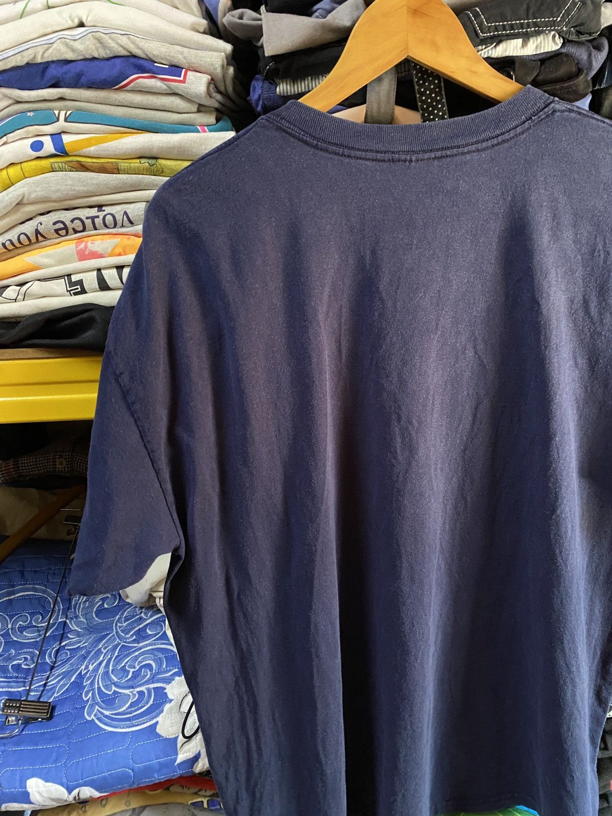 Vintage Vintage Speed Racer Cartoon Anime movie Tee blue XLarge Size US XL / EU 56 / 4 - 9 Thumbnail
