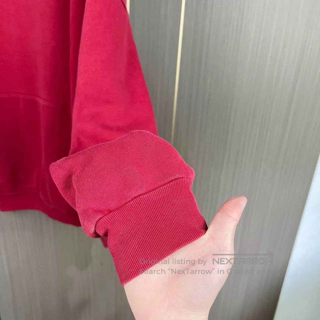 Balenciaga balenciaga red logo hoodie in size small. Size US S / EU 44-46 / 1 - 3 Thumbnail