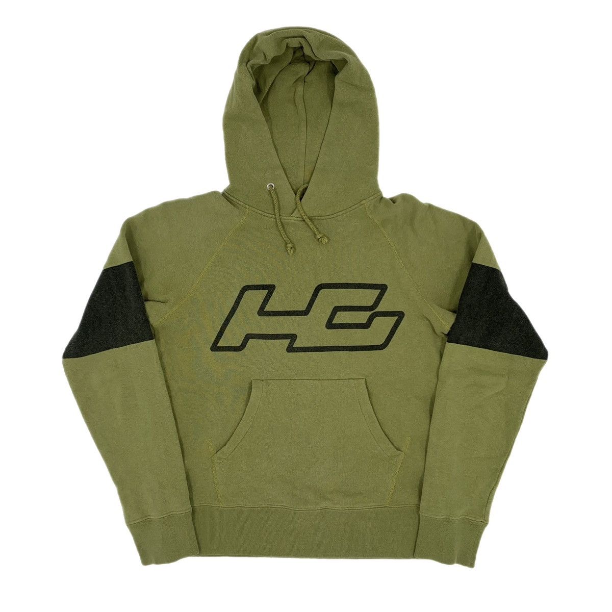 image of Beauty Beast x Hysteric Glamour Hoodie in Green/Black, Men's (Size Small)