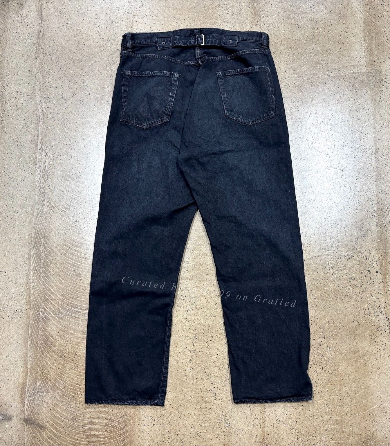 A.PRESSE NWT A.Presse 26SS Washed Denim Pants Bleach E (Fits 32