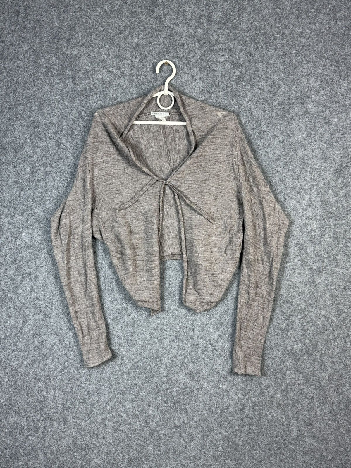 Sarah Pacini Sarah Pacini avant garde wool cardigan one size Size ONE SIZE - 4 Thumbnail