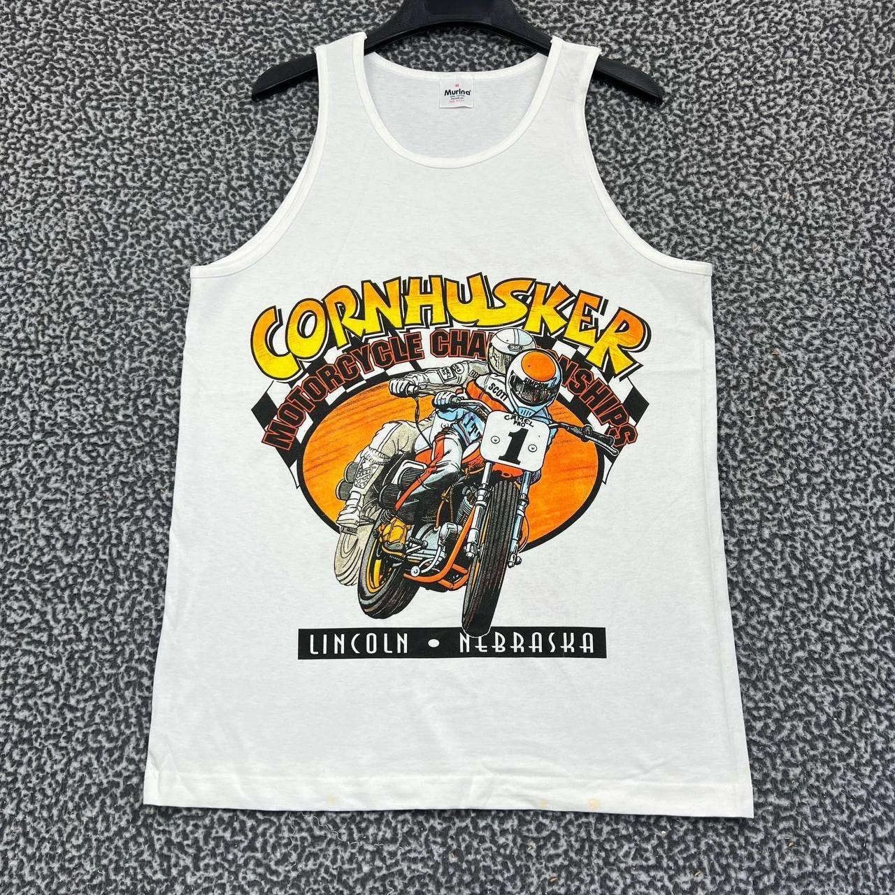 Other Vintage Cornhusker Motorcycle Shirt Men M Murina Deadstock Size US M / EU 48-50 / 2 - 1 Thumbnail
