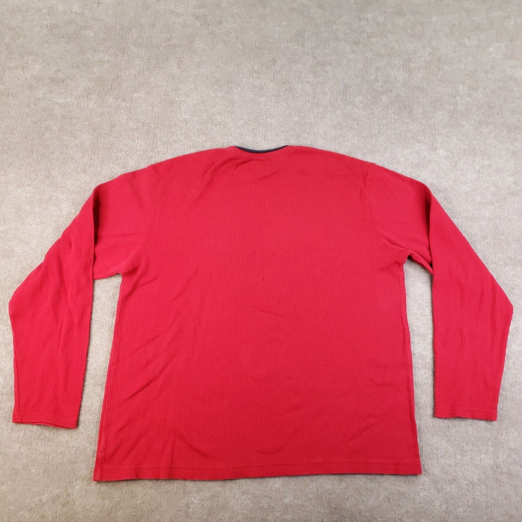 Tommy Hilfiger Tommy Jeans Sweater Mens Large Crewneck Ribbed Pullover Y2K Casual Size US L / EU 52-54 / 3 - 7 Thumbnail