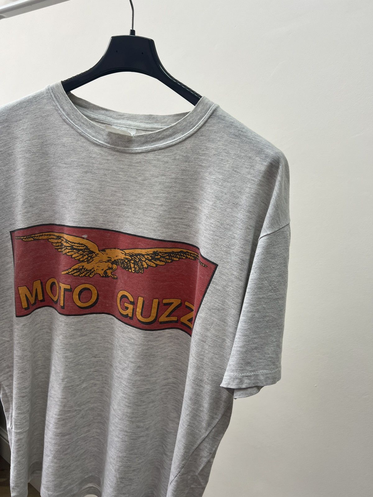 Other Vintage 90s MOTO GUZZI logo tee Size US XL / EU 56 / 4 - 7 Thumbnail