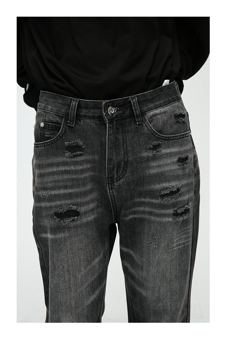 Japanese Brand American retro distressed washed ripped jeans Size US 32 / EU 48 - 6 Thumbnail