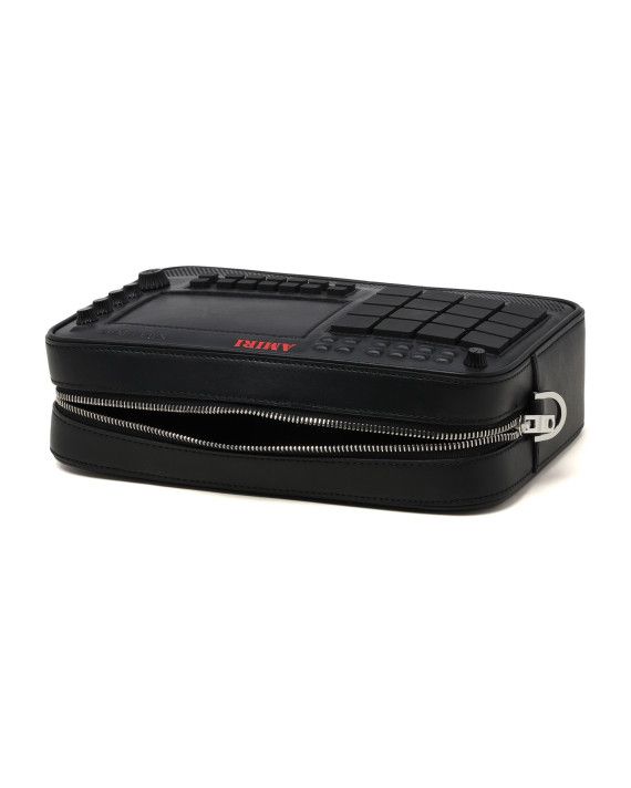 Amiri o1y0525 Size : OS / Leather Logo Cross-Body Bag in Black Size ONE SIZE - 5 Thumbnail