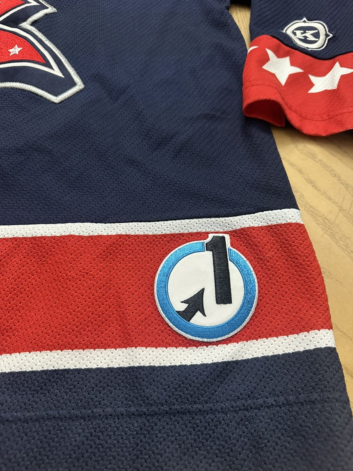 Koho Koho Columbus Blue Jackets hockey jersey, Size US L / EU 52-54 / 3 - 4 Thumbnail