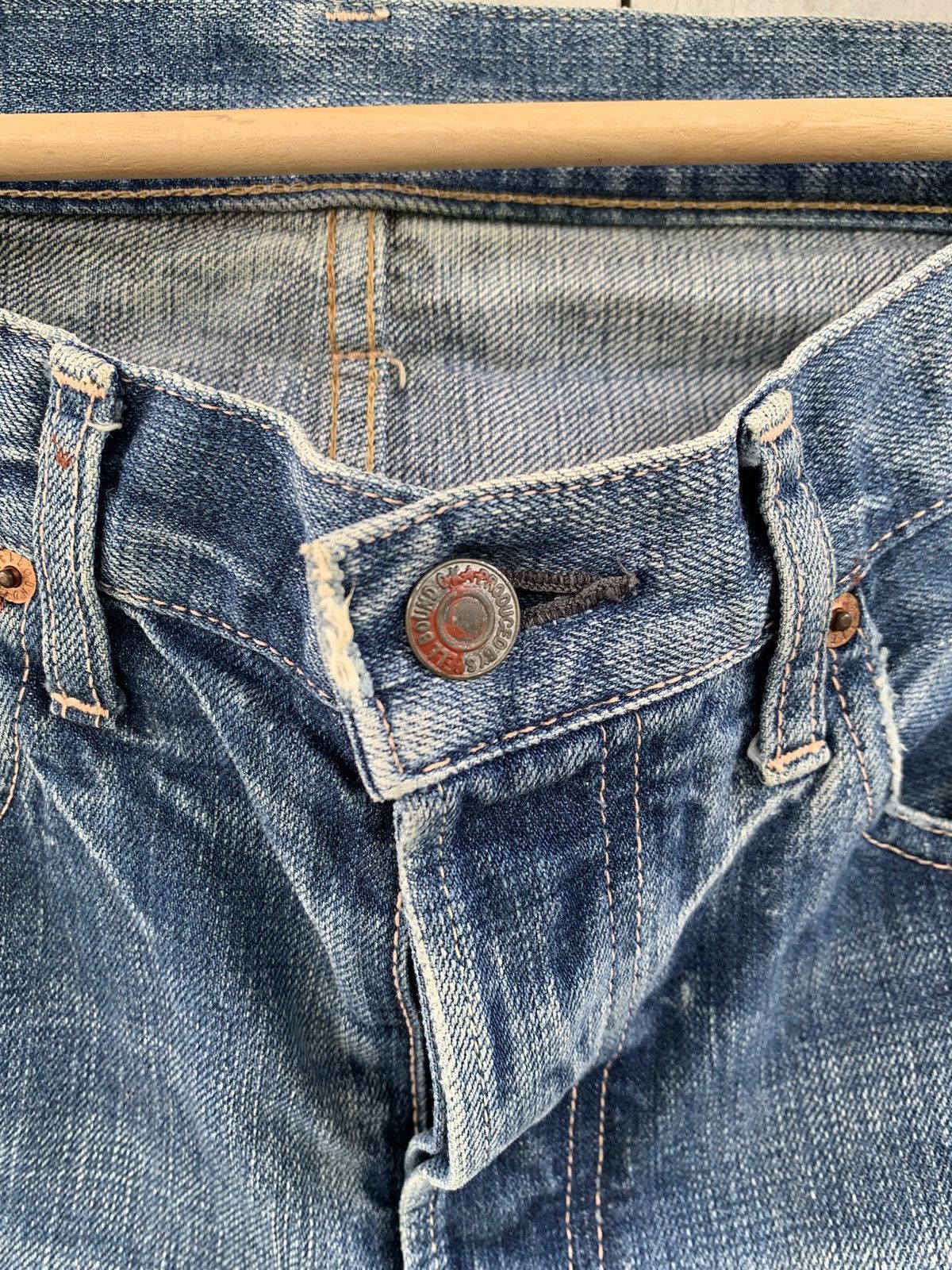 Spellbound Thrashed Distressed Spellbound Denim Jeans Size US 31 - 5 Thumbnail