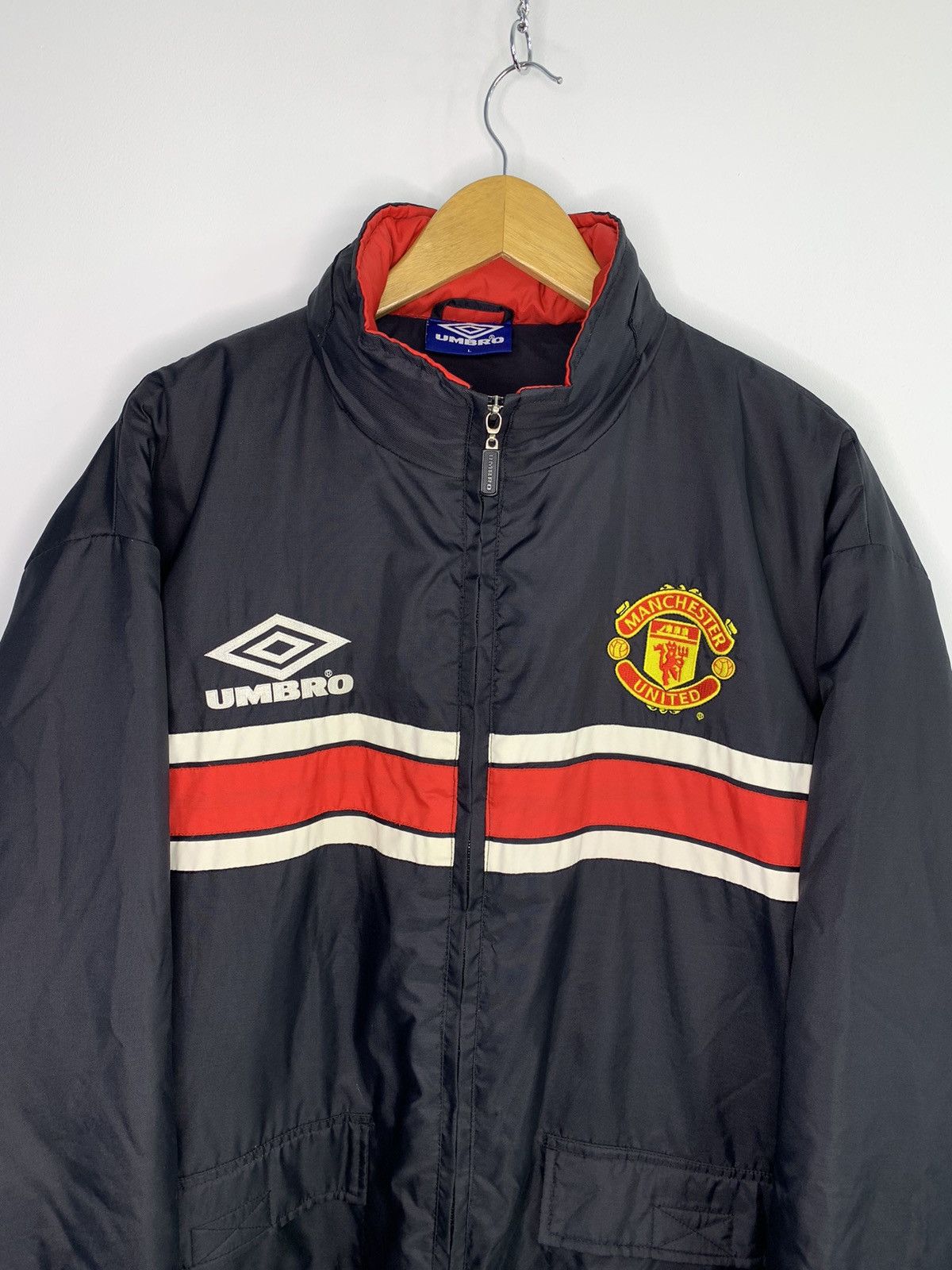 Umbro Umbro FC Manchester United 1997-1999 Vintage Jacket L Size Size US L / EU 52-54 / 3 - 6 Thumbnail