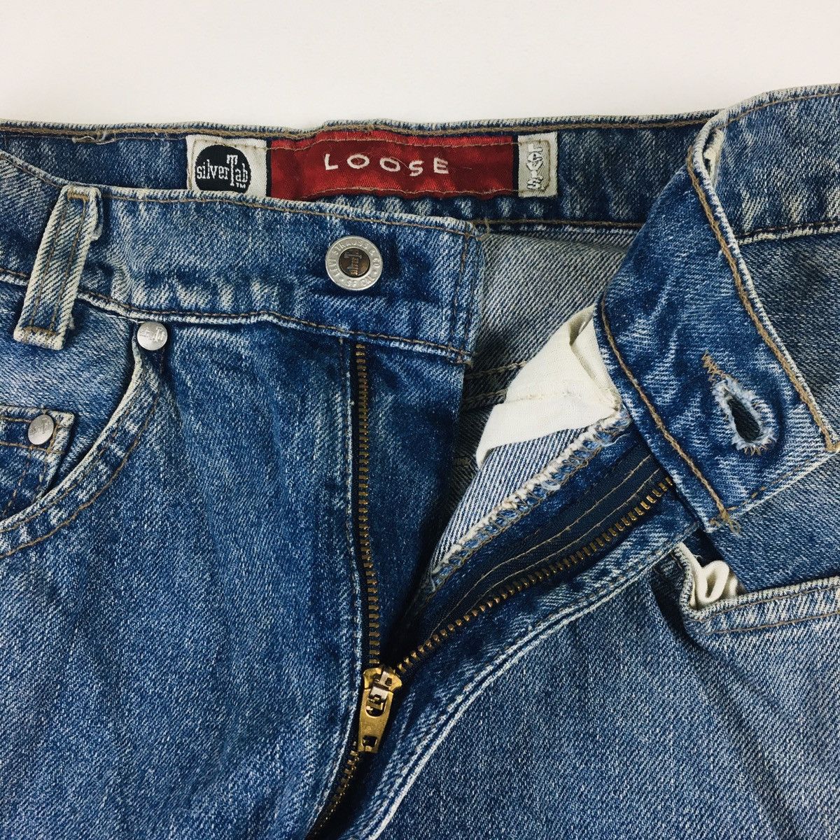 Levi's Vintage Clothing Vintage Levi’s Silver Tab Student Loose Fit Size US 27 - 8 Thumbnail
