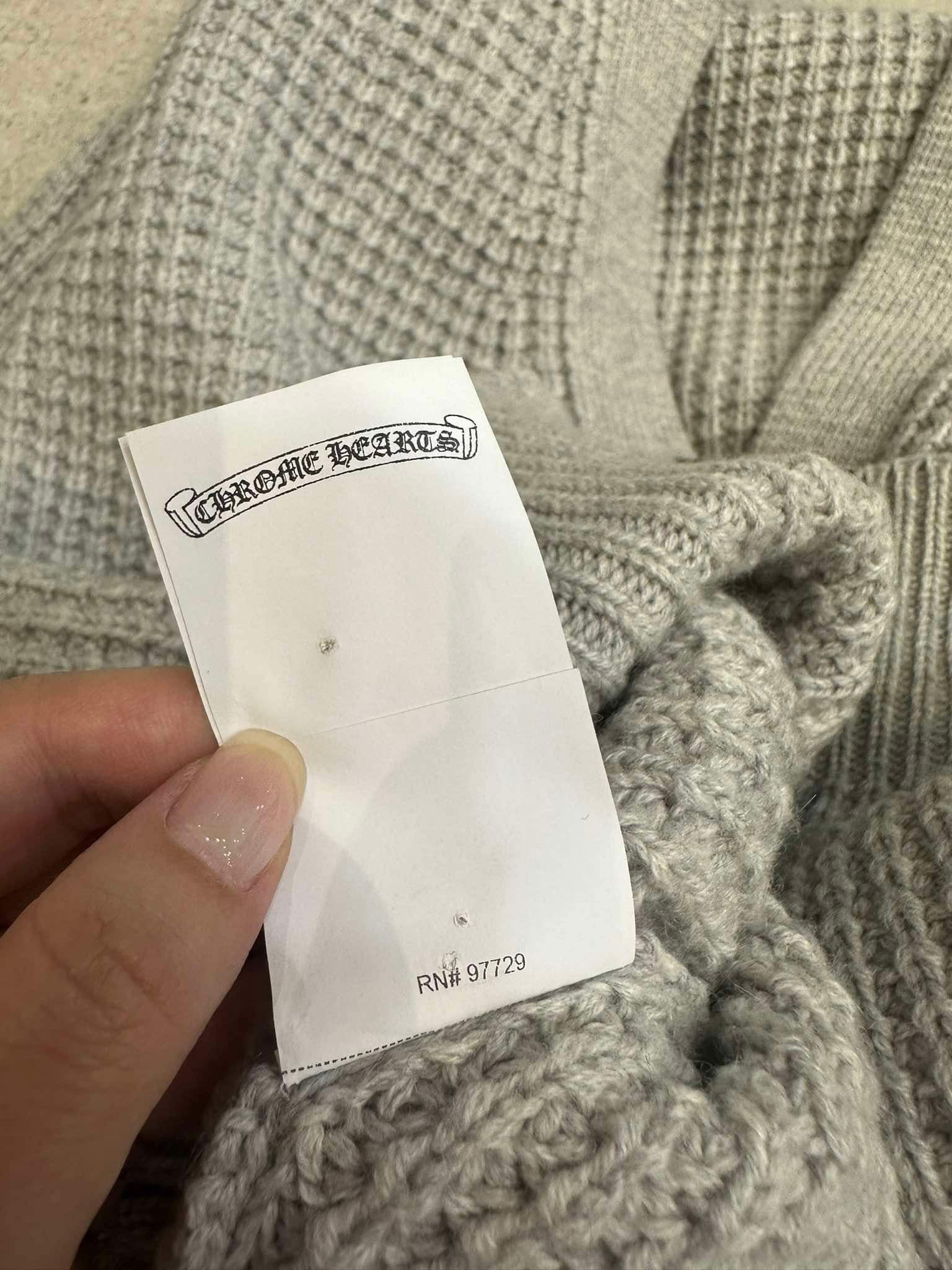 Chrome Hearts CHROME HEARTS Cross Patch Cashmere Cardigan Size US M / EU 48-50 / 2 - 8 Thumbnail
