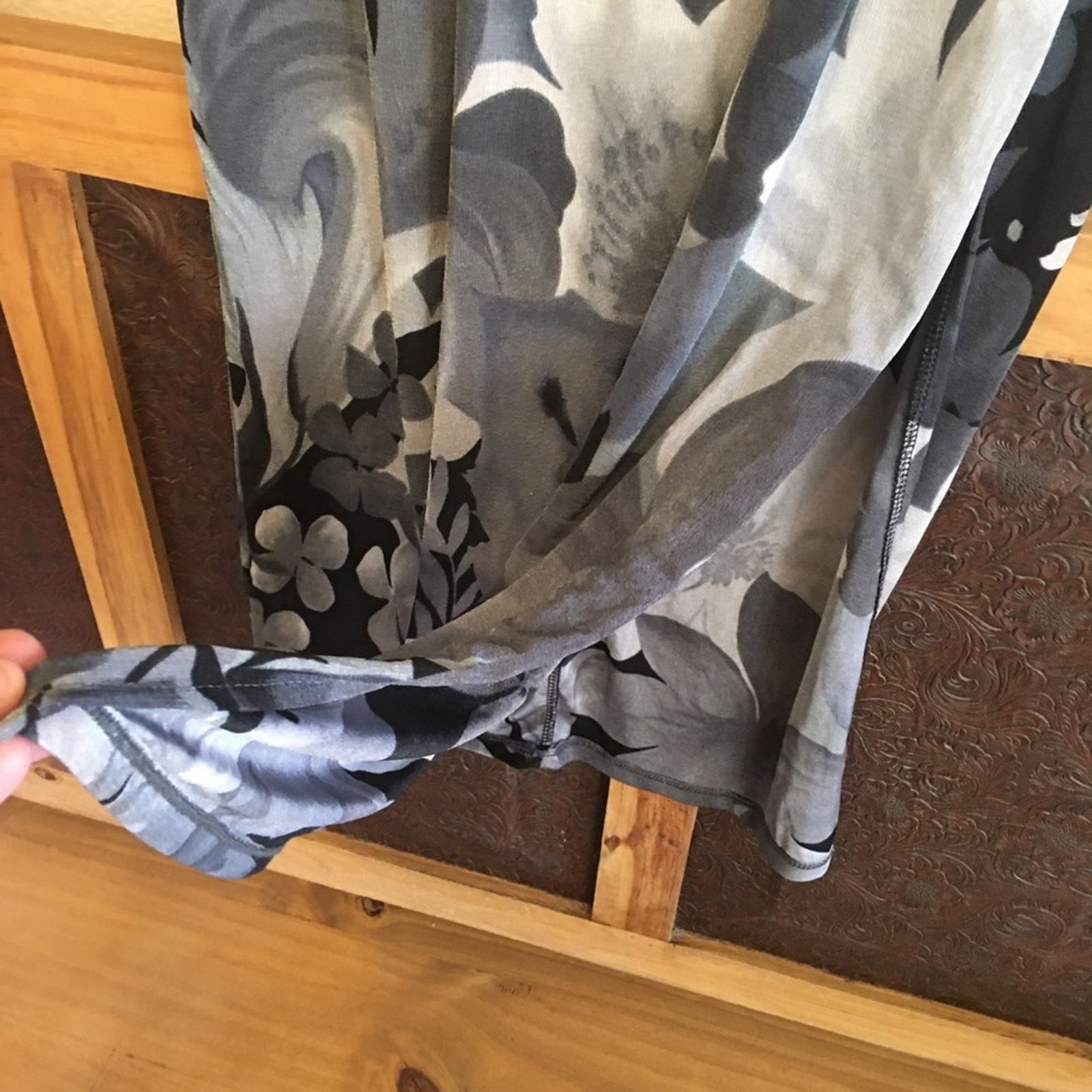 Other Nexxen USA floral print full length skirt NWOT M Size 26" / US 2 / IT 38 - 4 Thumbnail