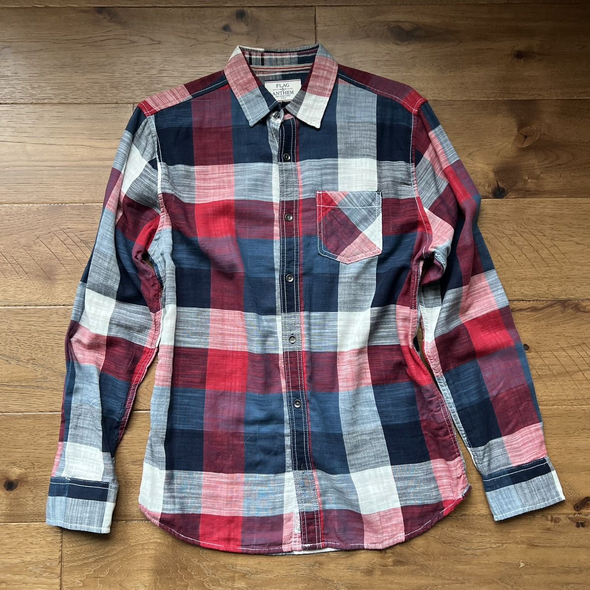 Other Flag and Anthem Plaid Shirts Flannel Lot of 3 Medium Size US M / EU 48-50 / 2 - 4 Thumbnail