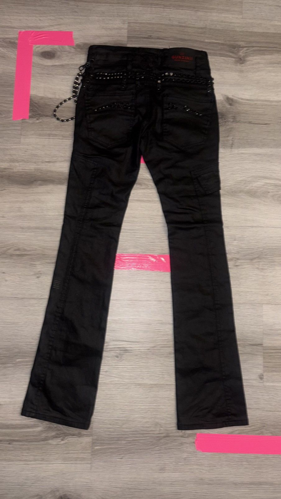 Other GUNZINII black studded jeans Size US 28 / EU 44 - 9 Thumbnail