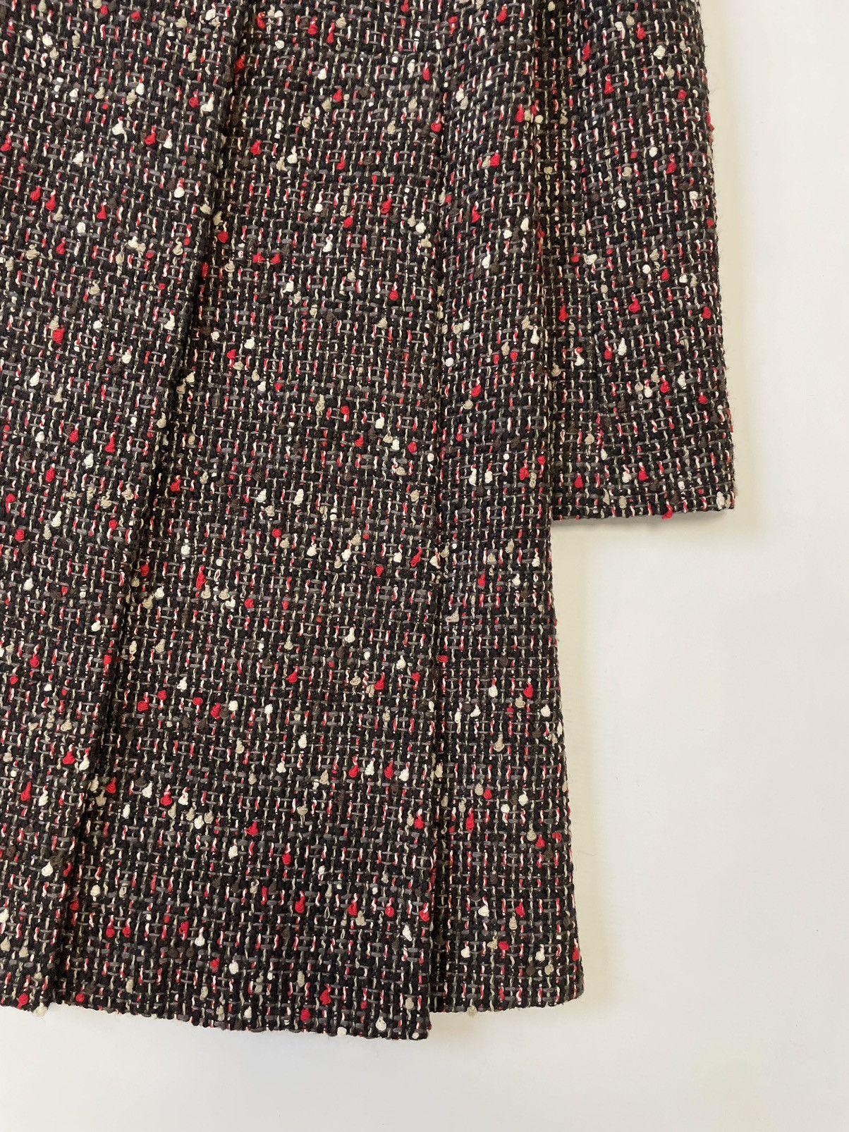 Prada A/W 18 ‘Punk Tweed Boucle’ Wool Overcoat Size S / US 4 / IT 40 - 9 Thumbnail