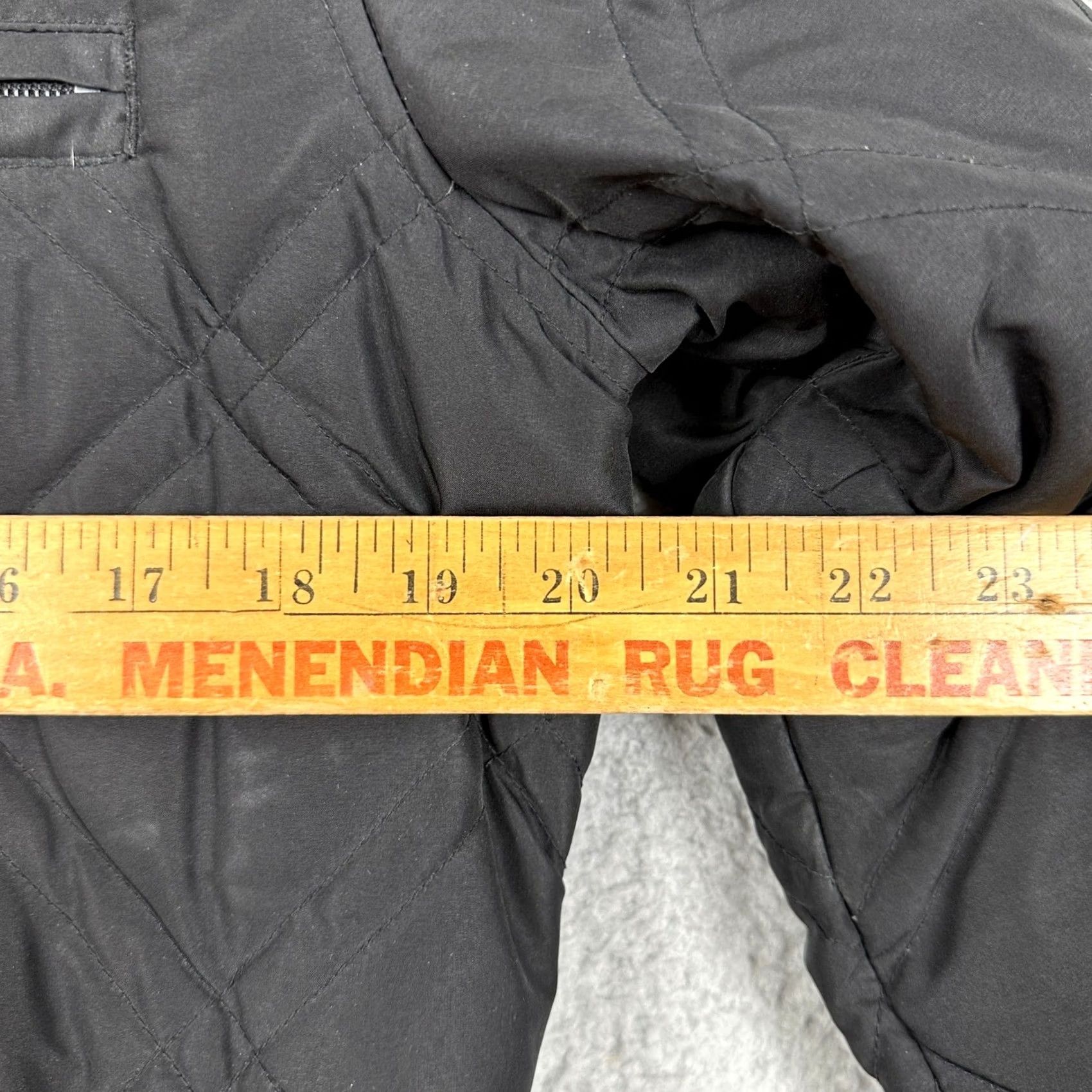 Eddie Bauer Eddie Bauer Jacket Goose Down Womens Medium Black Full Zip Quilted Pockets Zipper Front Button Snaps Size M / US 6-8 / IT 42-44 - 7 Thumbnail
