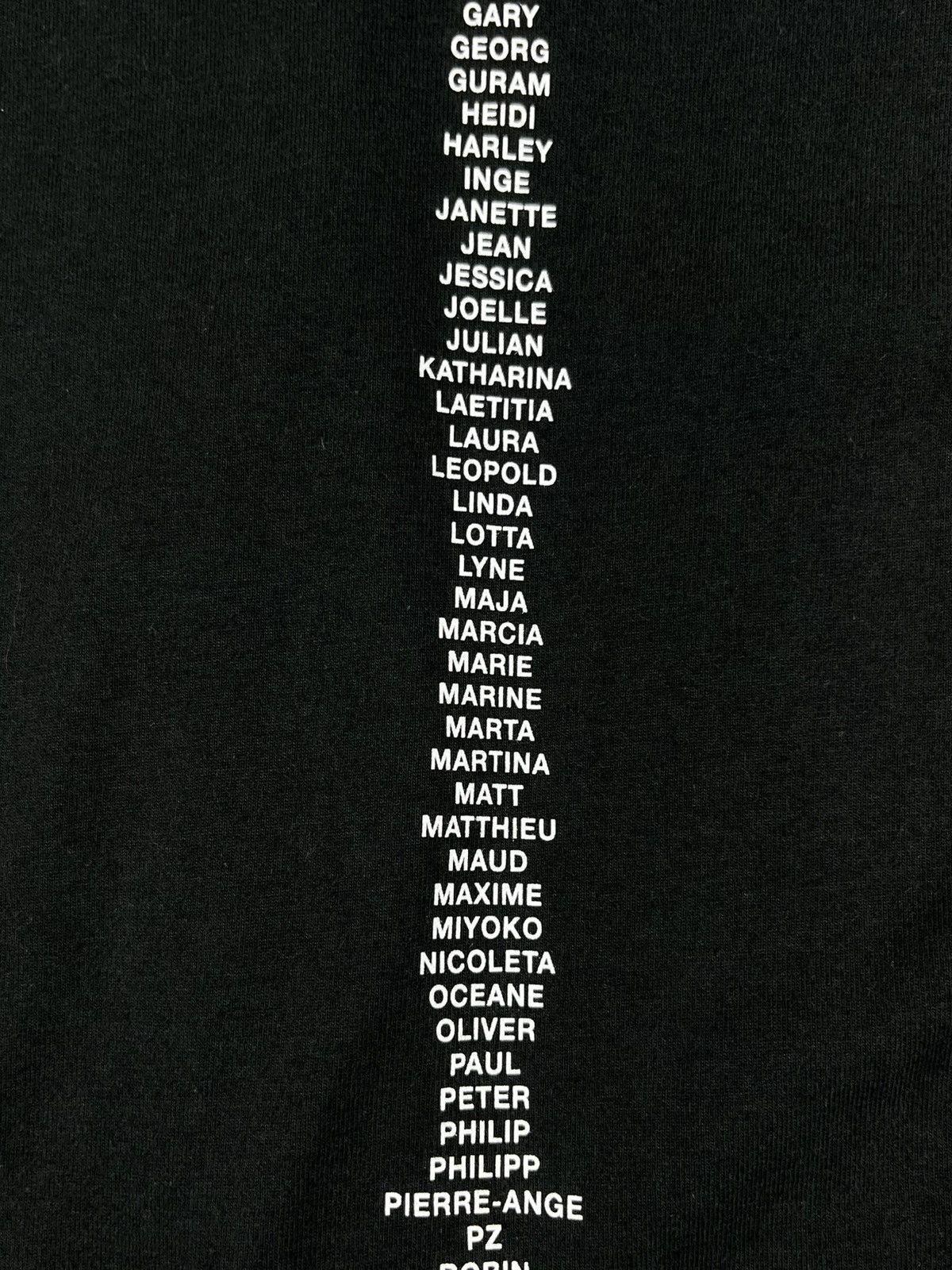 Vetements SS17 Vetements Hanes Staff Tour Hoodie Black Size US M / EU 48-50 / 2 - 6 Thumbnail