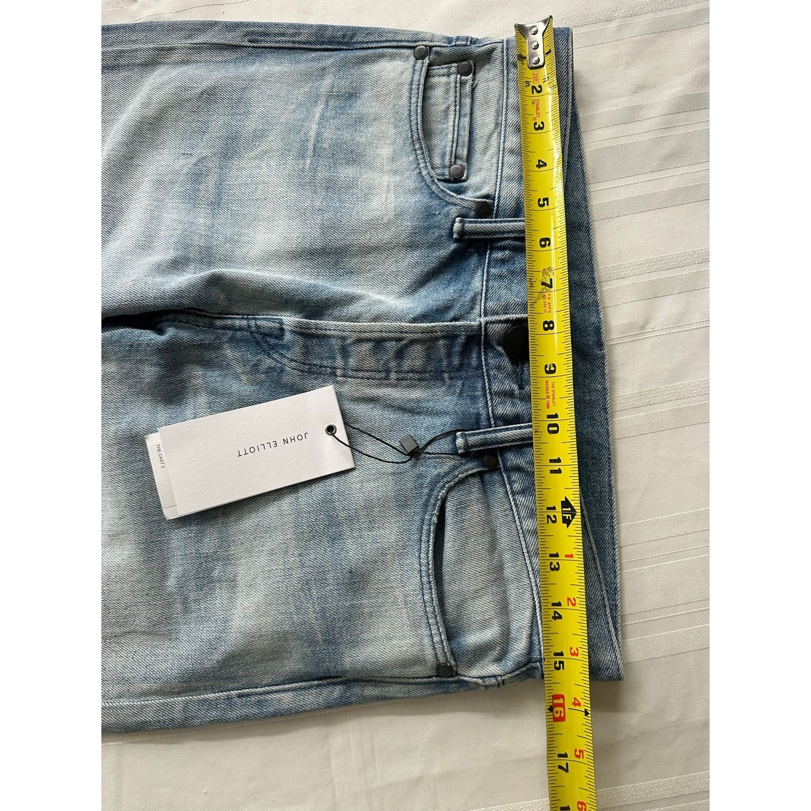 John Elliott NWT John Elliott The Cast 2 Jeans Distressed Men's Sz 28 Size US 28 / EU 44 - 9 Thumbnail
