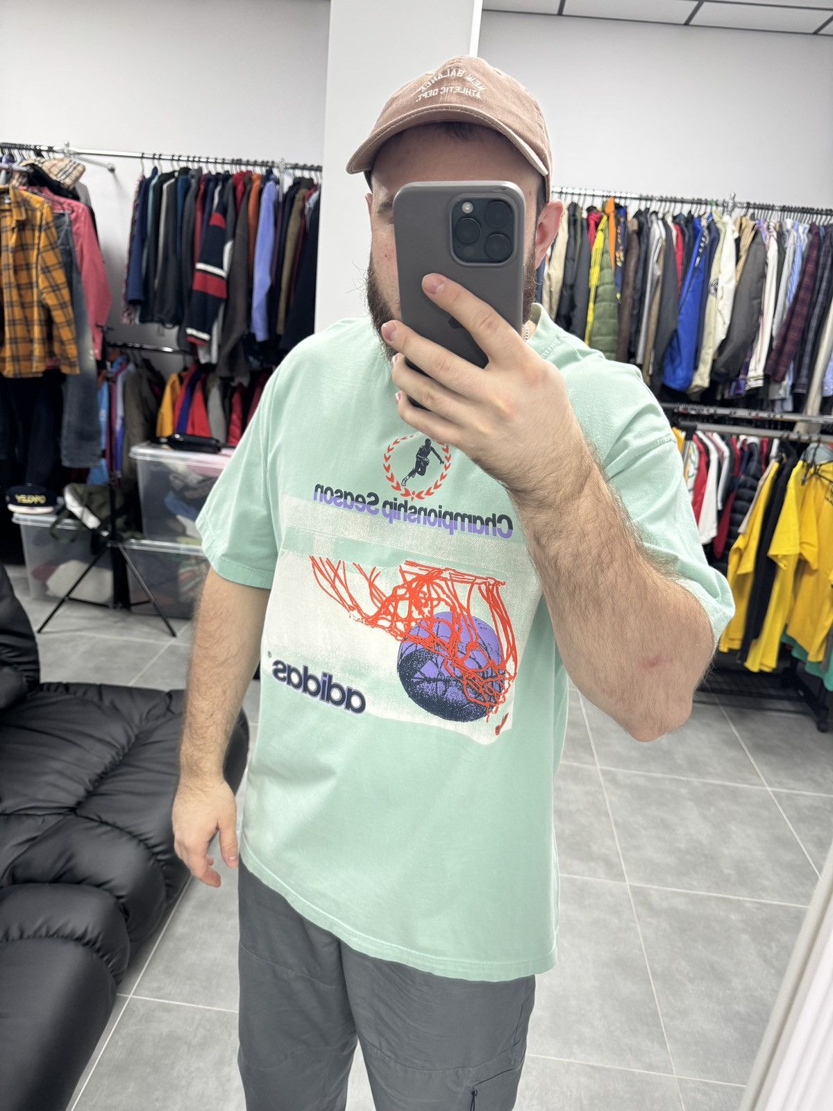 Adidas × Vintage Vintage Adidas Championship Season Basketball T-Shirt Size L Size US L / EU 52-54 / 3 - 2 Thumbnail