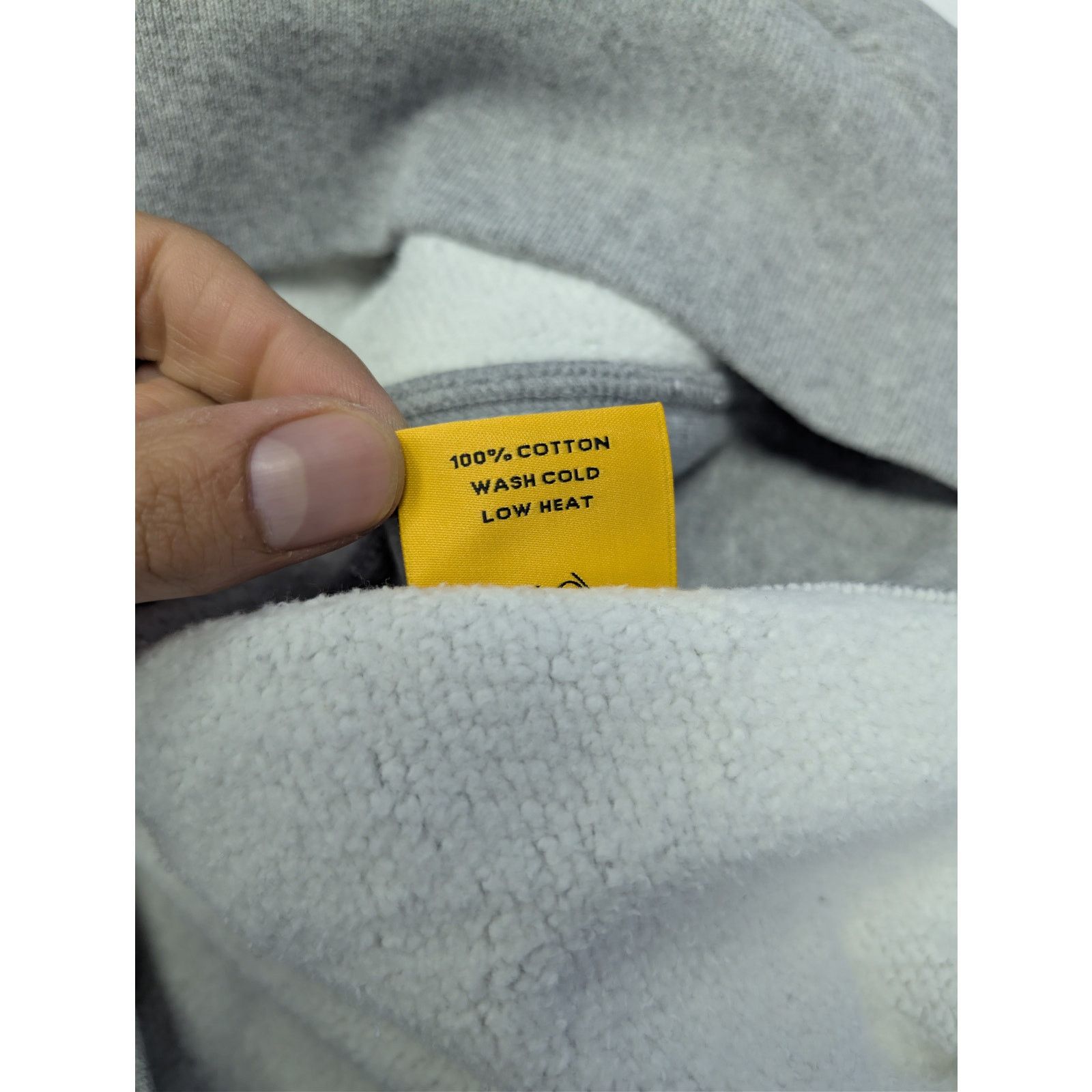 Gallery Dept. o1rshd1 Center Logo-Print Hoodie in Heather Grey Size US XXL / EU 58 / 5 - 18 Thumbnail