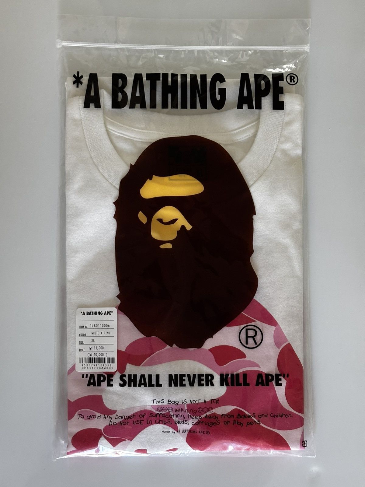 Bape Authentic ape bape abc camo big ape head tee t shirt xl new Size US XL / EU 56 / 4 - 9 Thumbnail