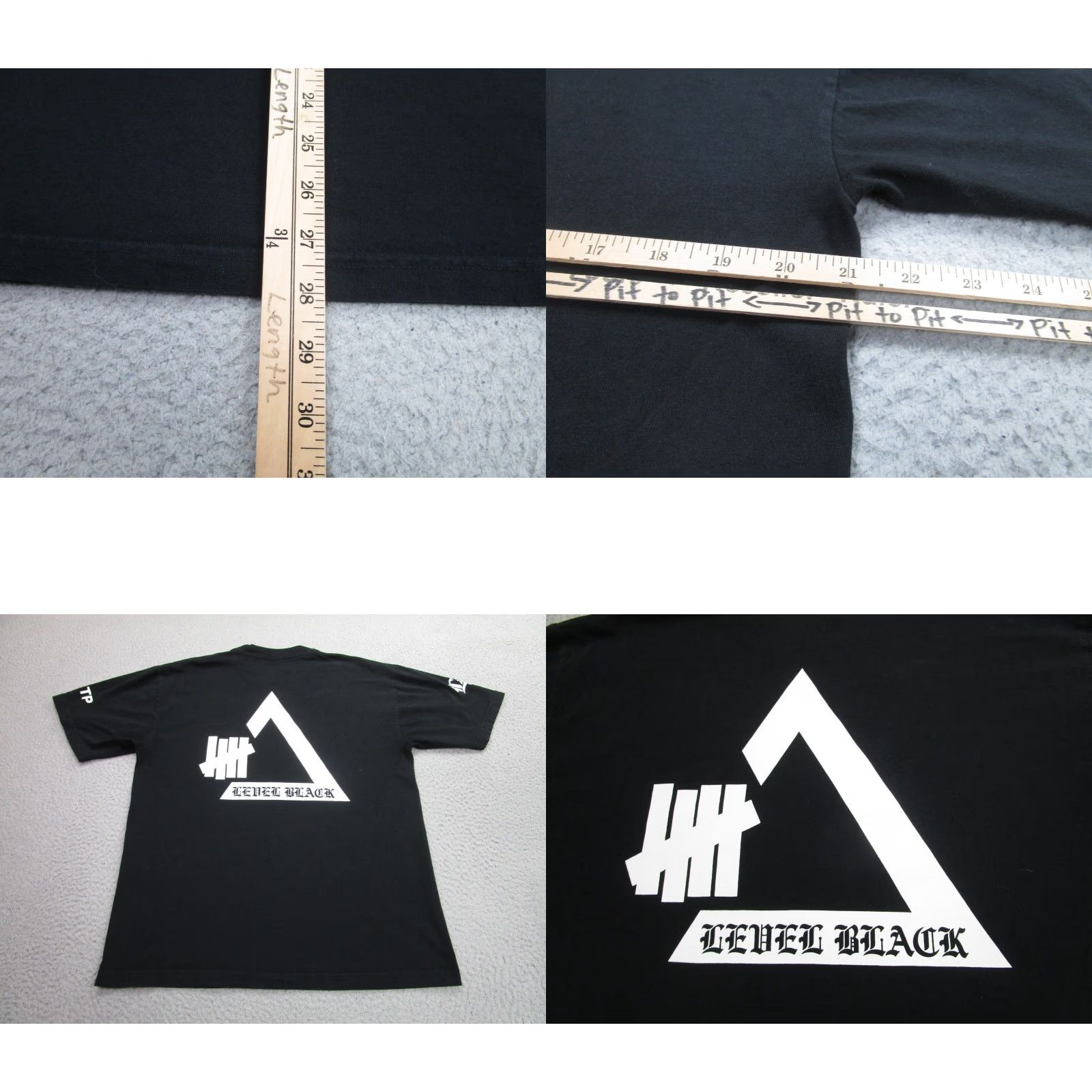 Undefeated UACTP Undefeated Level Black Jason Nolf Seminar MMA T-Shirt Mens L Cotton Short Sleeve Size US L / EU 52-54 / 3 - 8 Thumbnail
