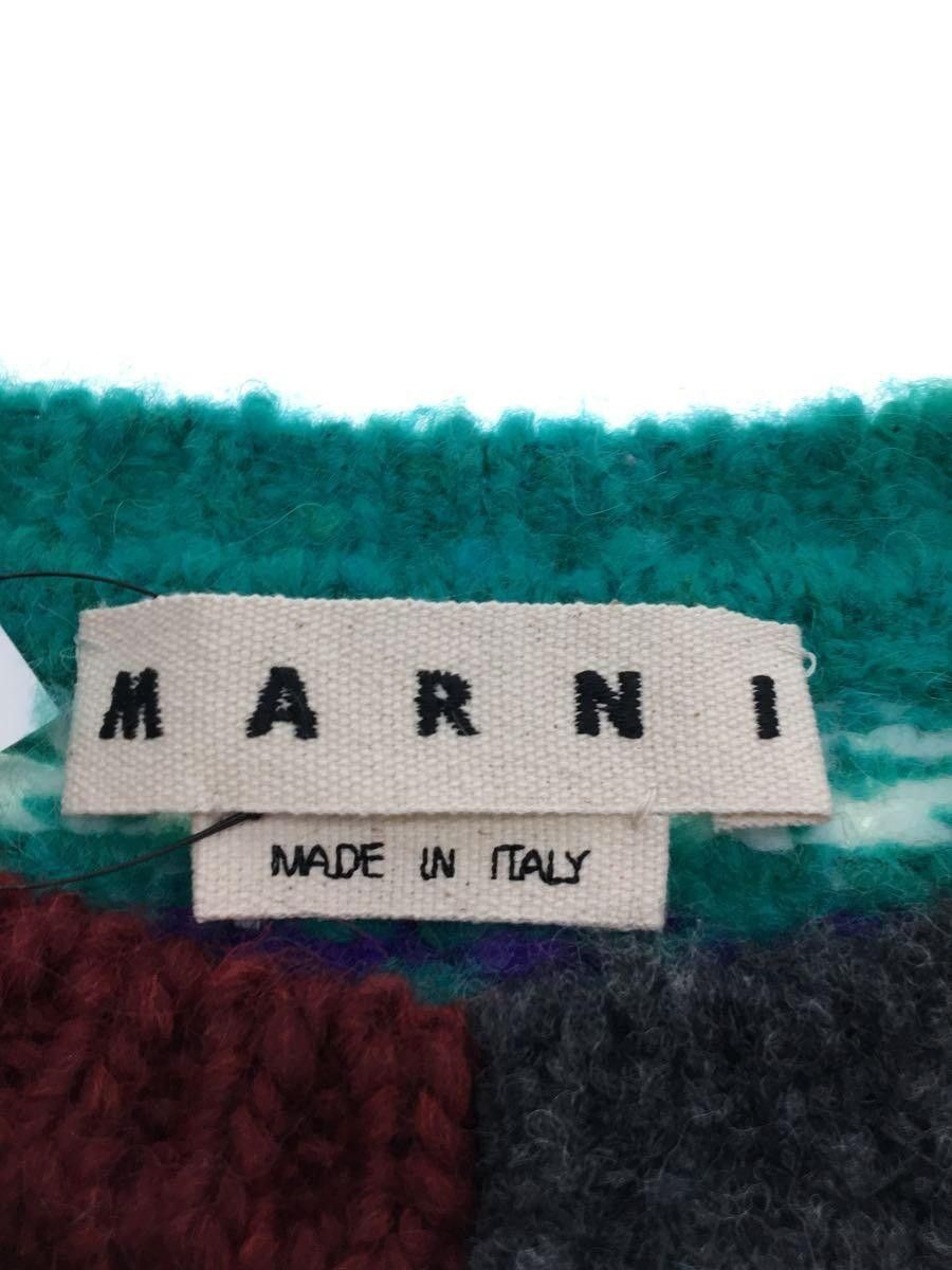 Marni Reconstructed Striped Alpaca Mohair Knit Sweater Size US M / EU 48-50 / 2 - 4 Thumbnail