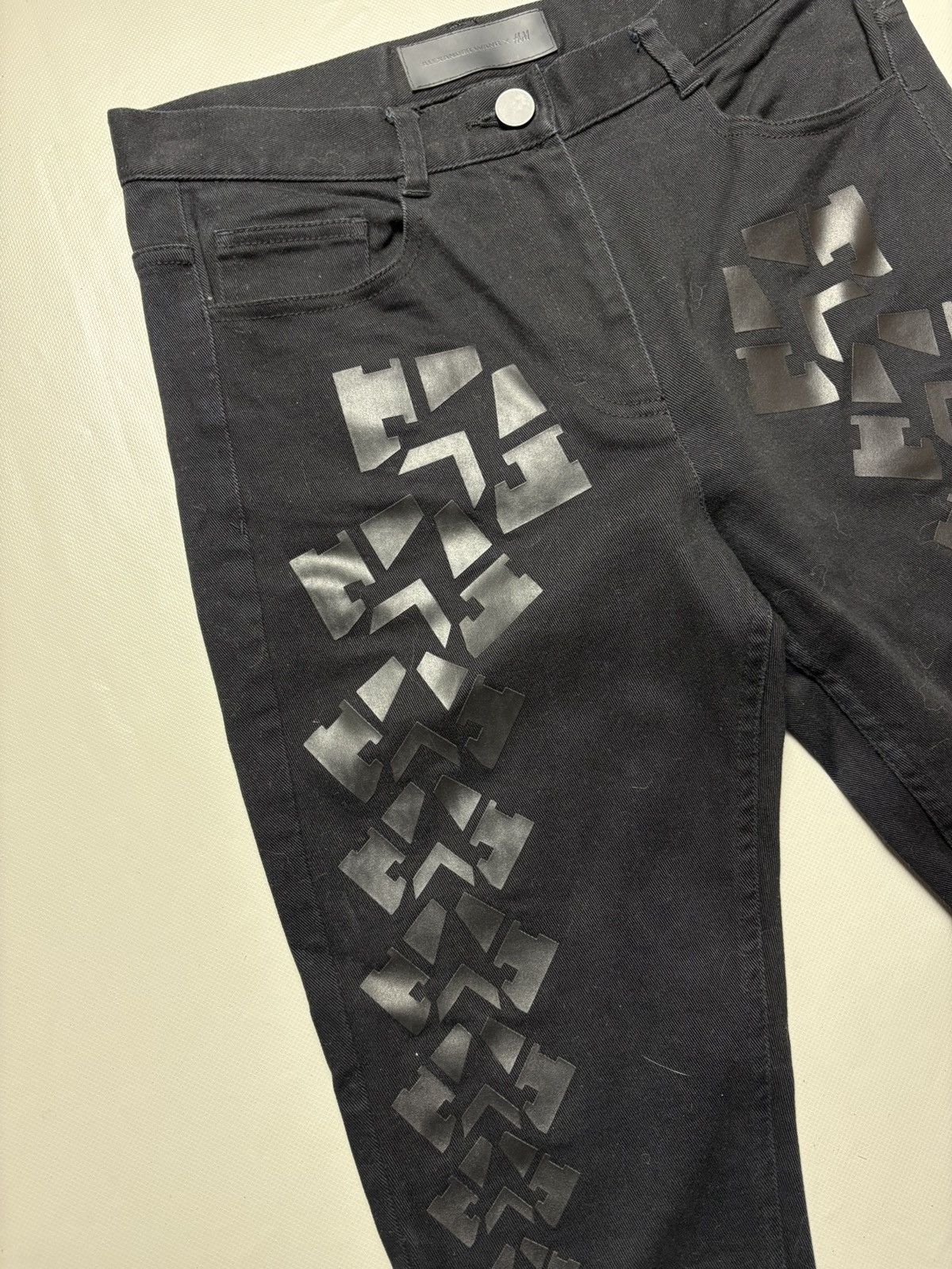 Alexander Wang × H&M H&M Alexander Wang Jeans Size 28" / US 6 / IT 42 - 2 Thumbnail