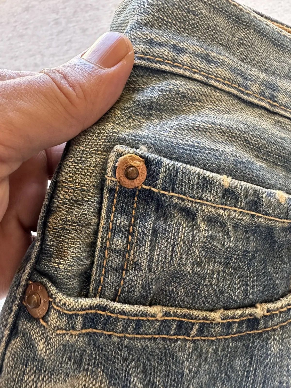 Levi's W33 L32 🔥🔥 Vintage LEVI’S 501 Jeans Rusty Denim Pants Size US 33 - 5 Thumbnail