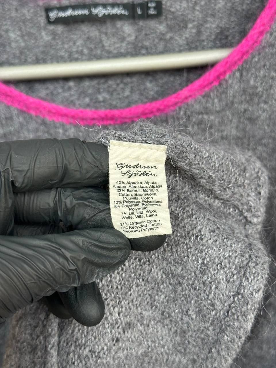 Gudrun Sjoden Gudrun Sjoden Alpaca Blend Sweater Tunic Pullover LS Size L / US 10 / IT 46 - 13 Thumbnail