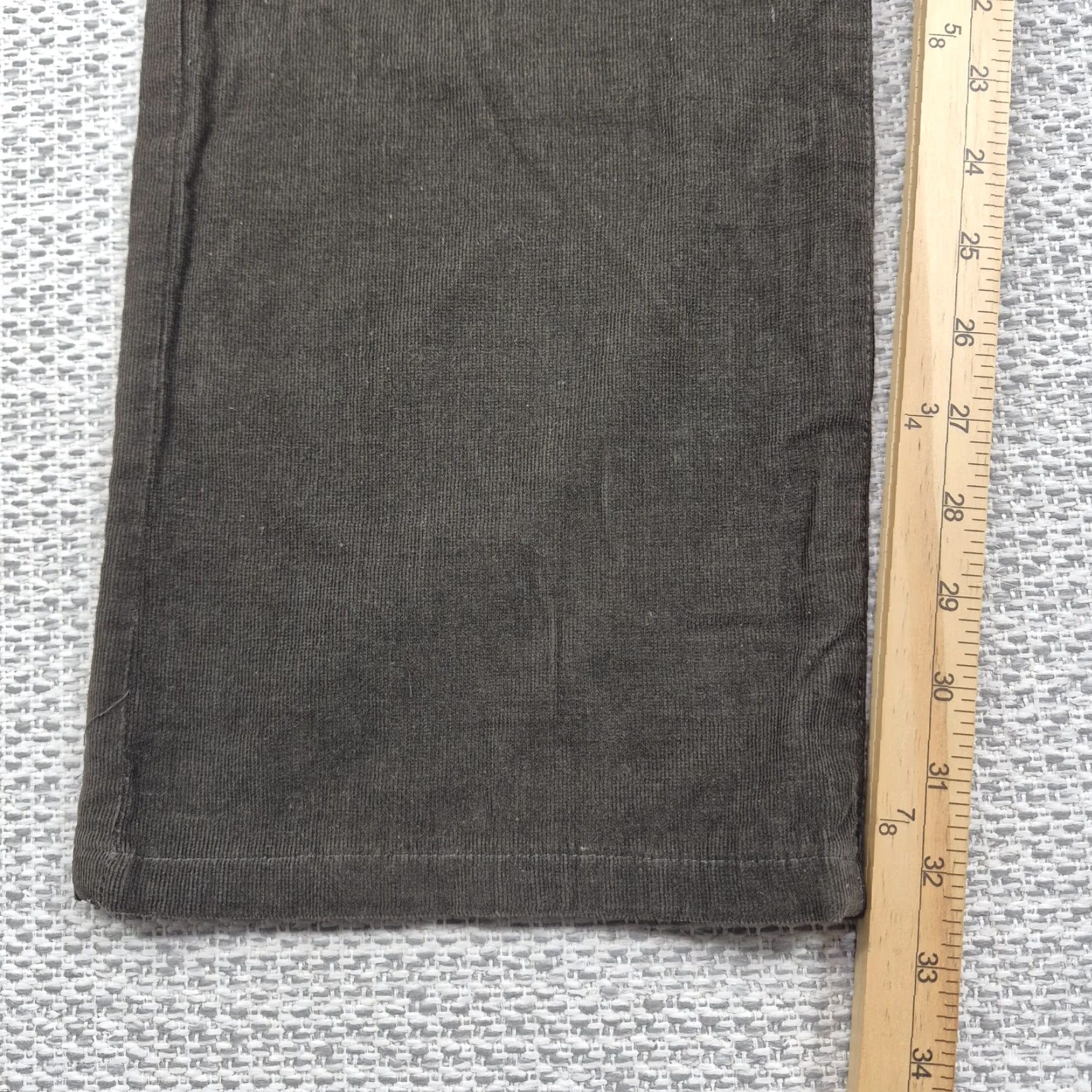 Theory Theory Corduroy Pants Mens 32x32 Straight Leg 5 Pocket Chino Brown Casual Fall Size US 32 / EU 48 - 4 Thumbnail