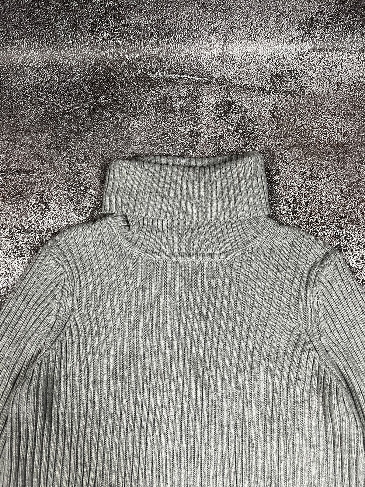 Jean Paul Gaultier Jean Paul Gaultier x Lindex turtleneck zipper grey high neck Size L / US 10 / IT 46 - 8 Thumbnail