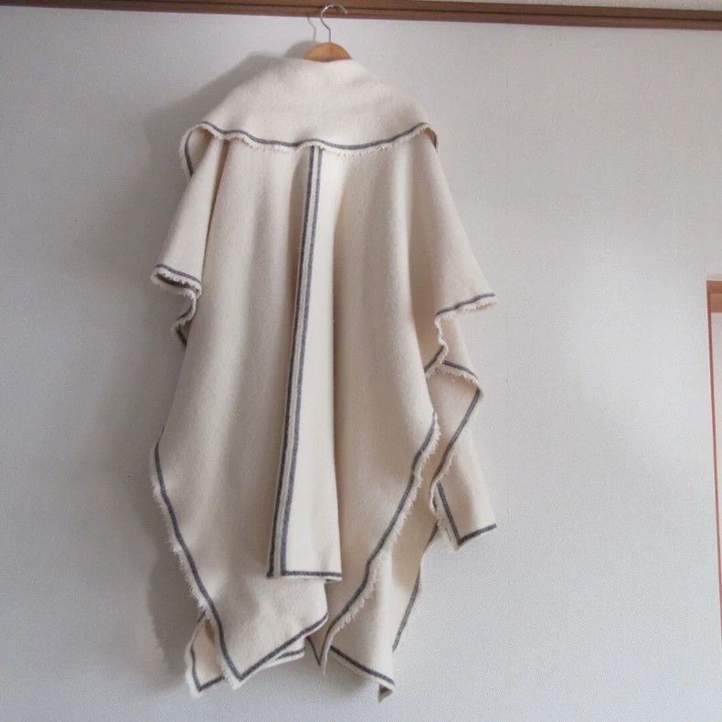 Jil Sander Jil Sander Wool scarf cloak Size 4XL / US 24-26 - 2 Thumbnail