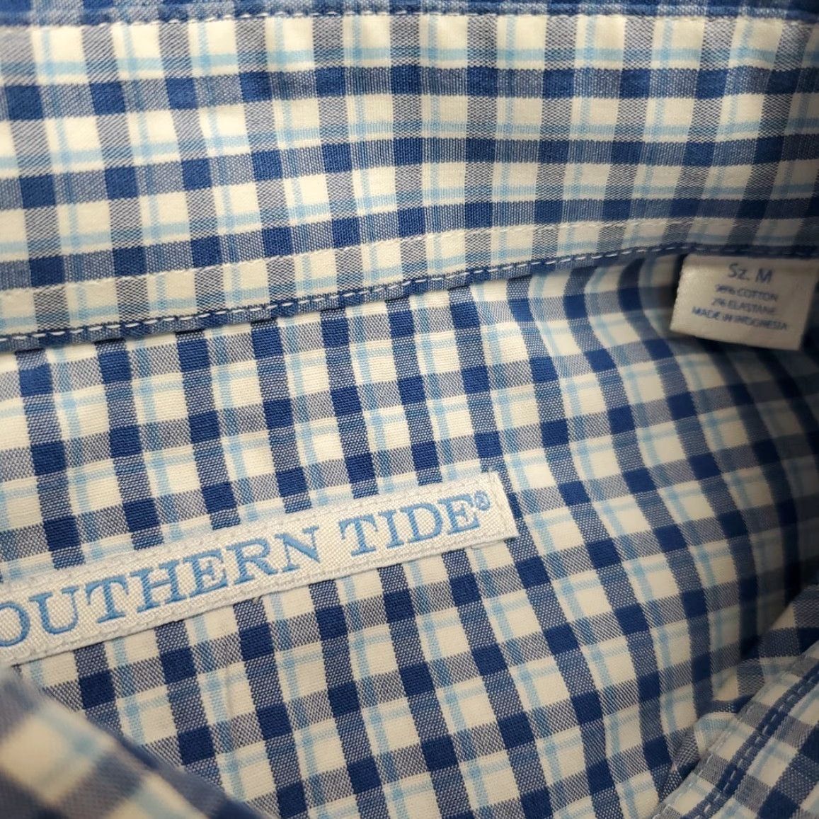 Southern Tide Southern Tide Shirt Mens M Blue Plaid Woven Long Sleeve Button-Down Preppy Casual Size US M / EU 48-50 / 2 - 5 Thumbnail