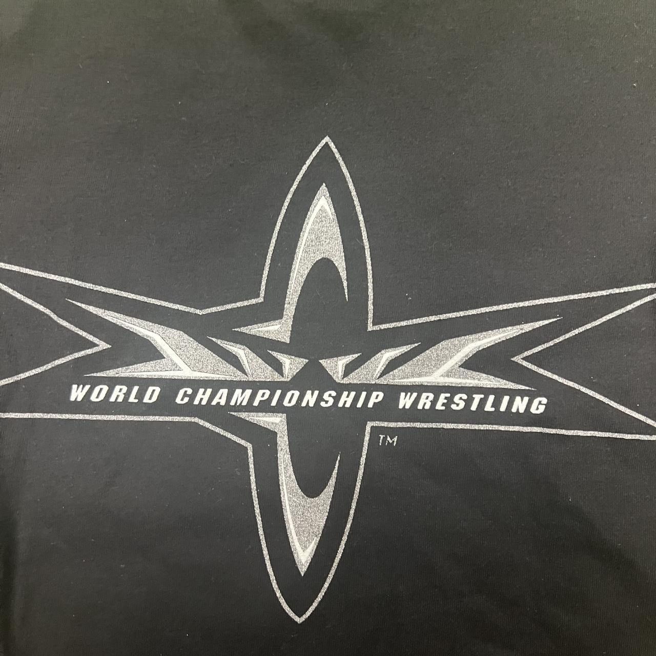 Tultex × Vintage × WCW/nWo Vintage WCW Shut Up and Wrestle T-shirt Size US XL / EU 56 / 4 - 2 Thumbnail