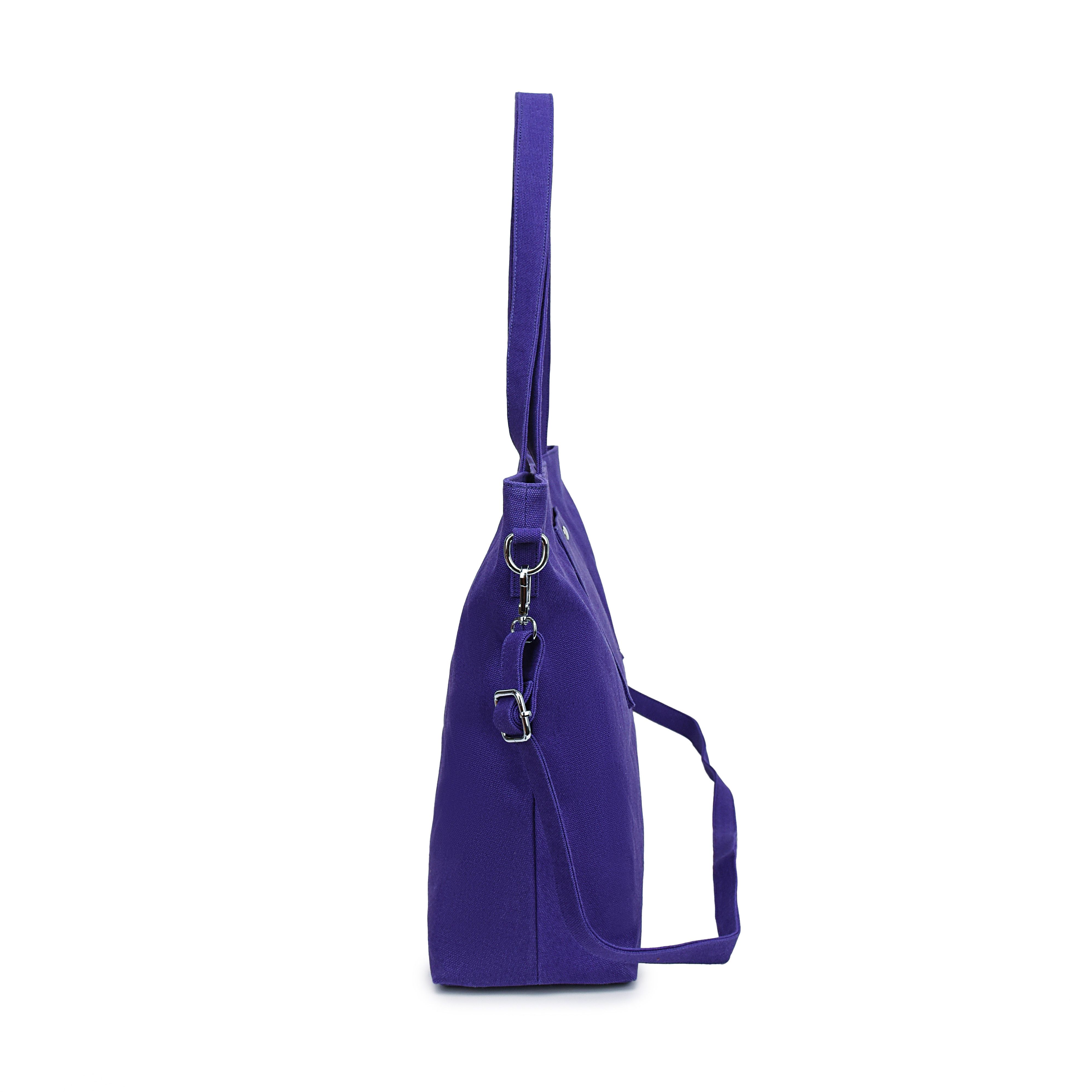 Copes Copes Heavyweight Canvas (Amethyst Purple) Utility Bag Size ONE SIZE - 4 Thumbnail