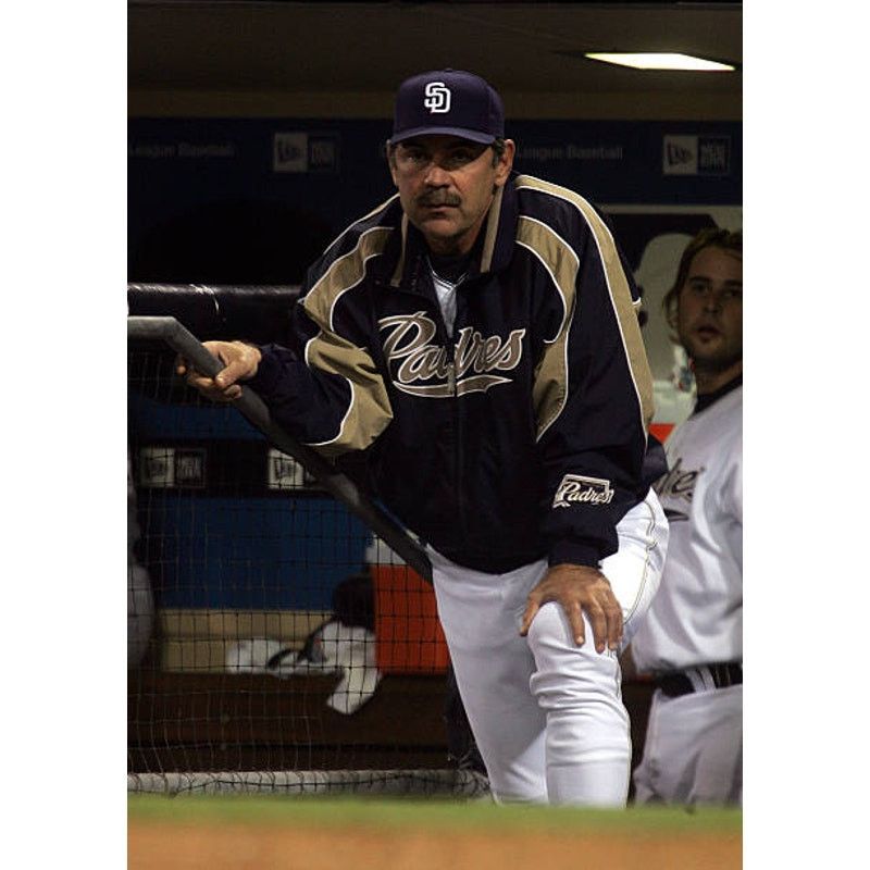 Majestic × Starter San Diego Padres 2000s MAJESTIC Dugout bomber M navy MLB vtg Size US M / EU 48-50 / 2 - 2 Thumbnail