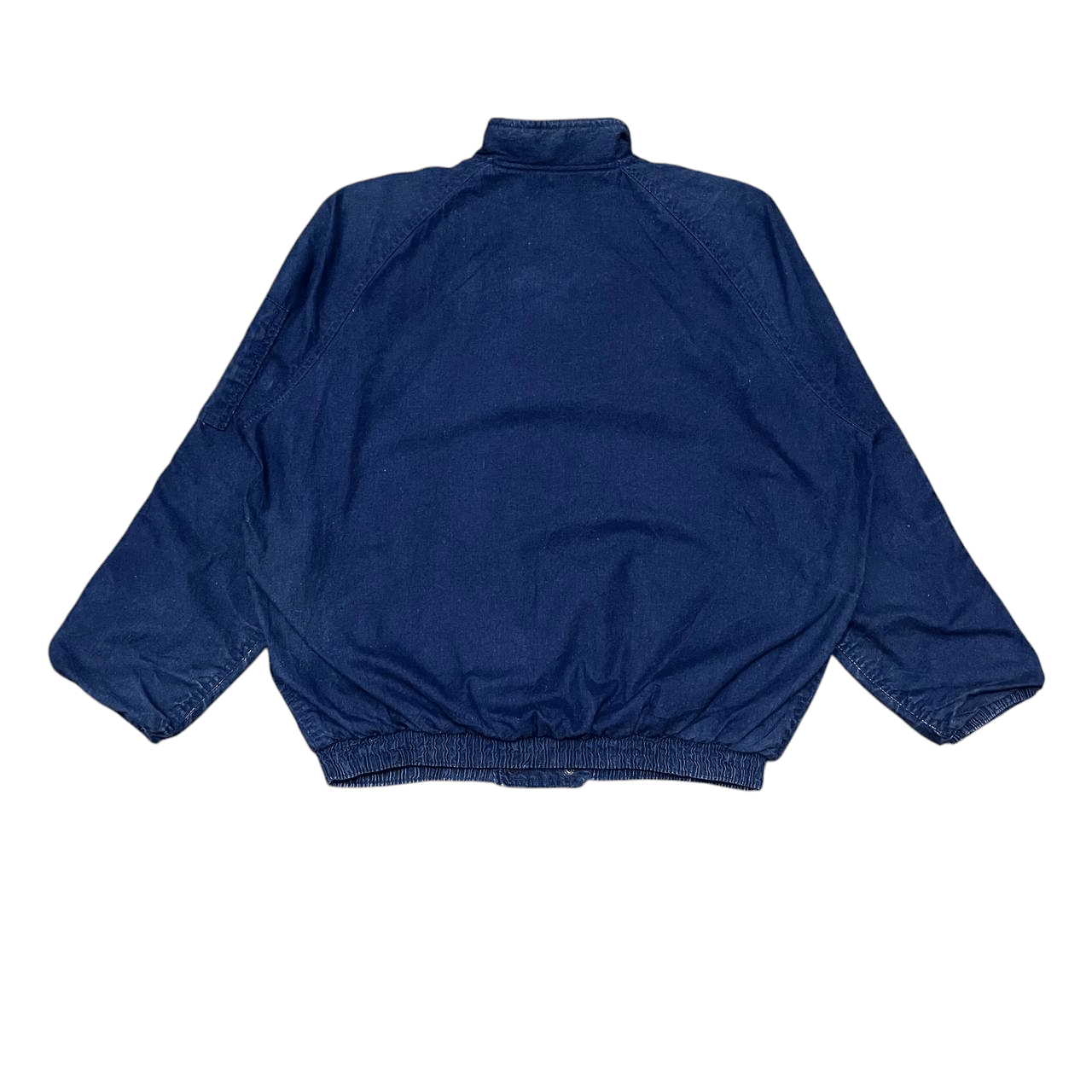 Issey Miyake Vintage Issey Miyake Inspired Indigo Bomber Jacket Size US M / EU 48-50 / 2 - 14 Thumbnail