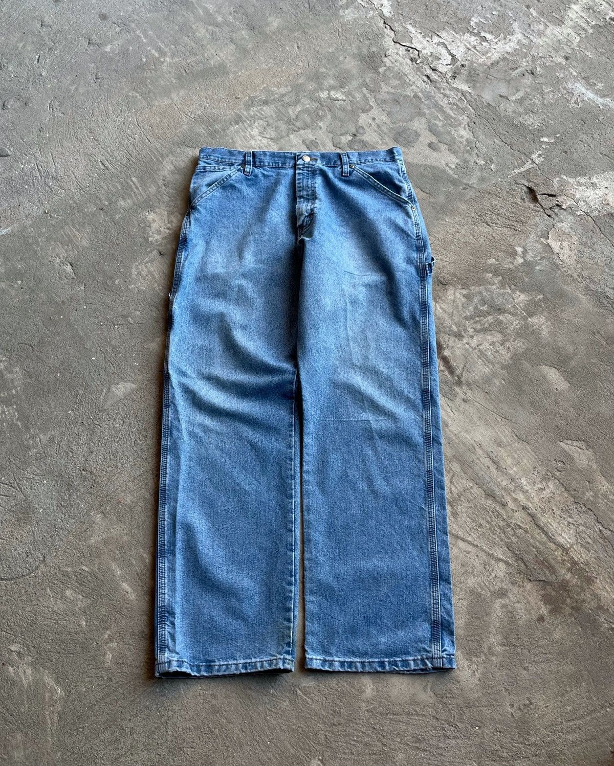 Carhartt Vintage Wrangler Baggy Carpenter Work Pants JNCO Style Y2K Size US 34 / EU 50 - 2 Thumbnail