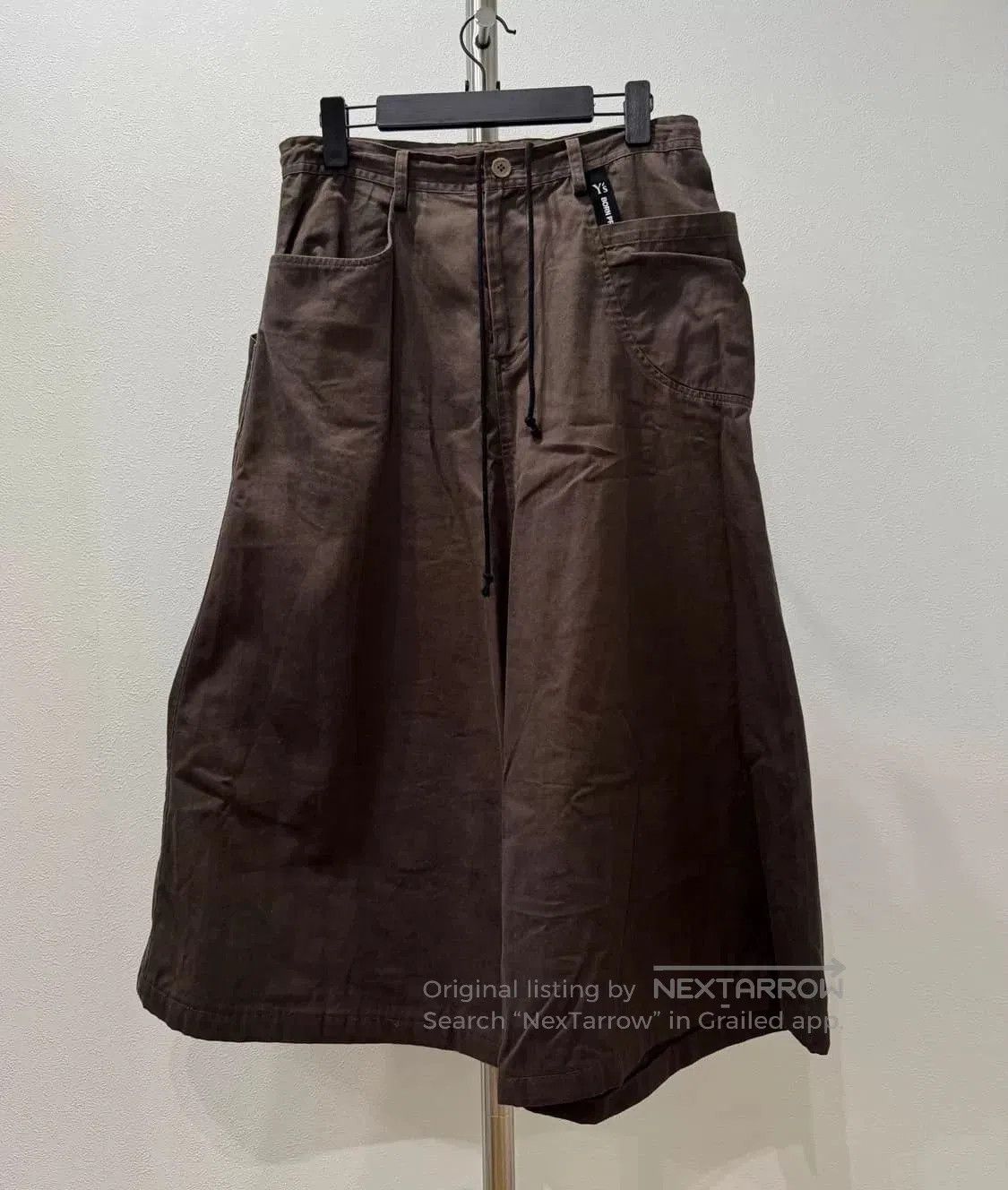 Yohji Yamamoto Yohji Yamamoto Vintage Cargo Skirt. Size 38" / US 16 / IT 52 - 1 Thumbnail