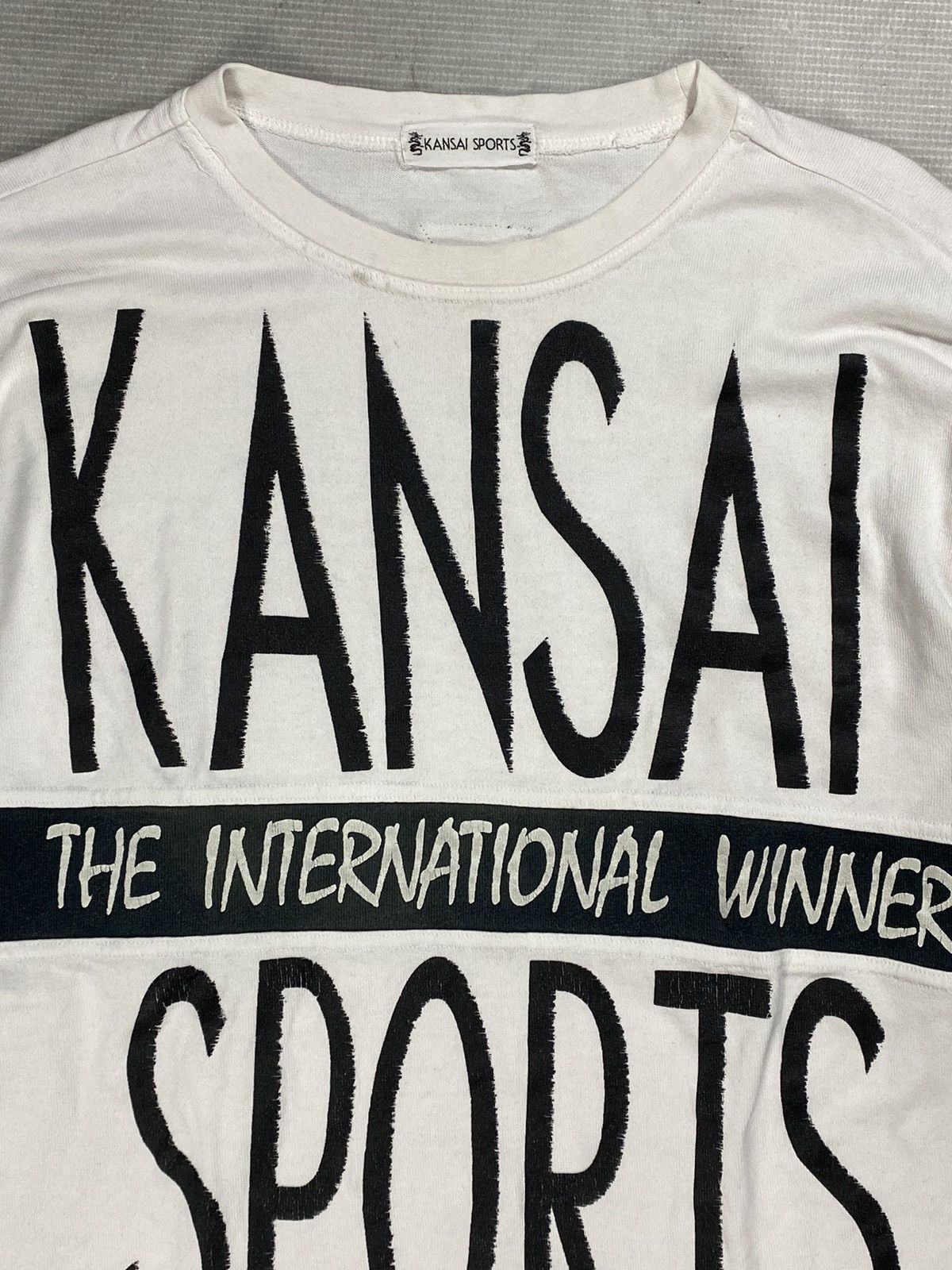 Japanese Brand × Kansai Yamamoto Vintage Kansai sport longsleeve Size US XL / EU 56 / 4 - 3 Thumbnail