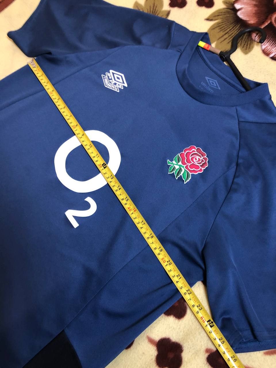 Umbro Umbro ENGLAND RUGBY JERSEY TRAINING RUGBY SHIRT O2 JERSEY Size US XL / EU 56 / 4 - 5 Thumbnail