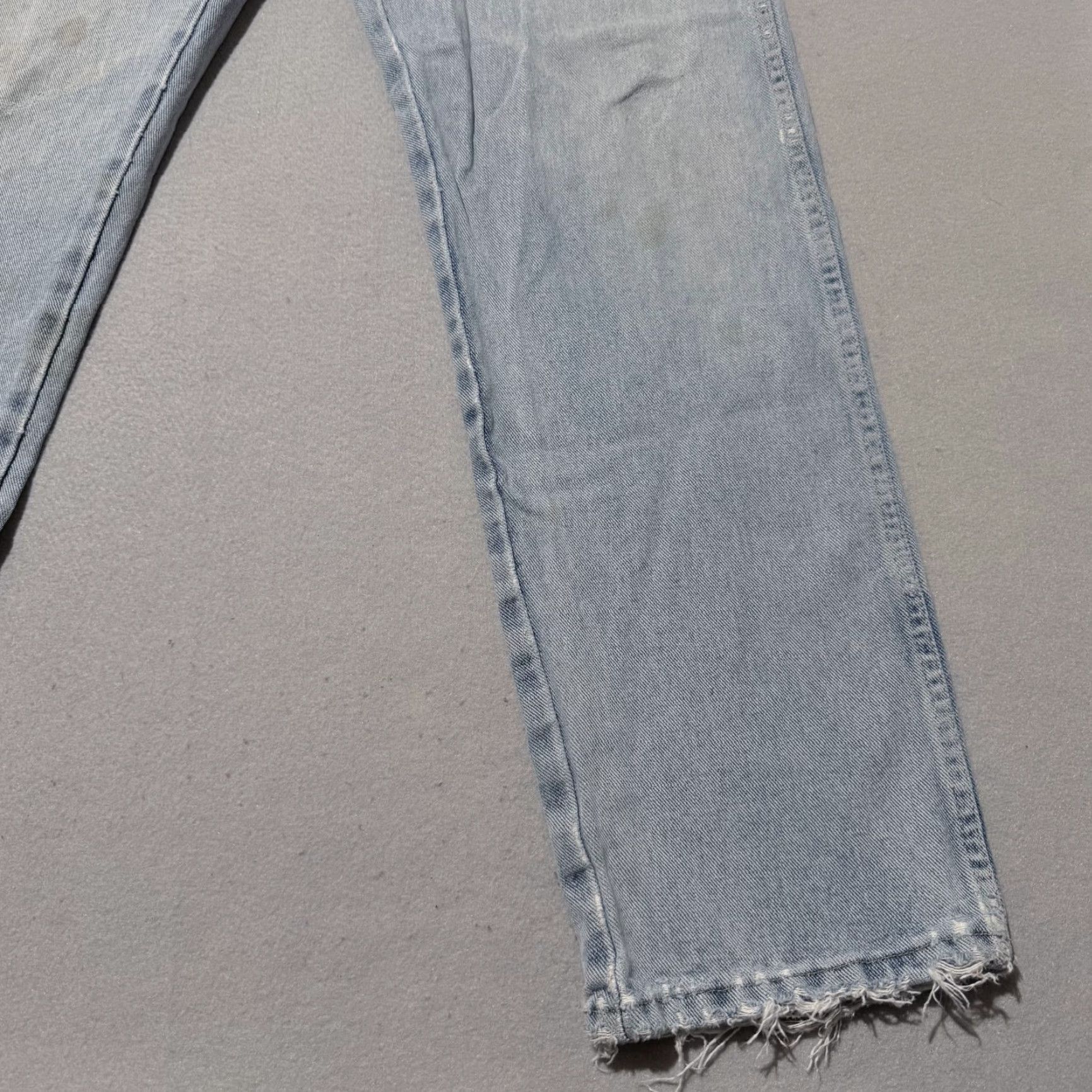 Wrangler Wrangler Jeans Men Blue Denim Distressed Relaxed Fit 32X32 Wrangler Rugged Wear Jeans Men Blue Denim Distressed Relaxed Fit 32X32 Size US 32 / EU 48 - 6 Thumbnail