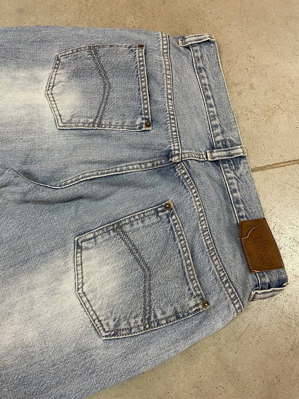 Armani Deconstruct Vintage Armani Jeans Rare Design Size US 33 - 9 Thumbnail
