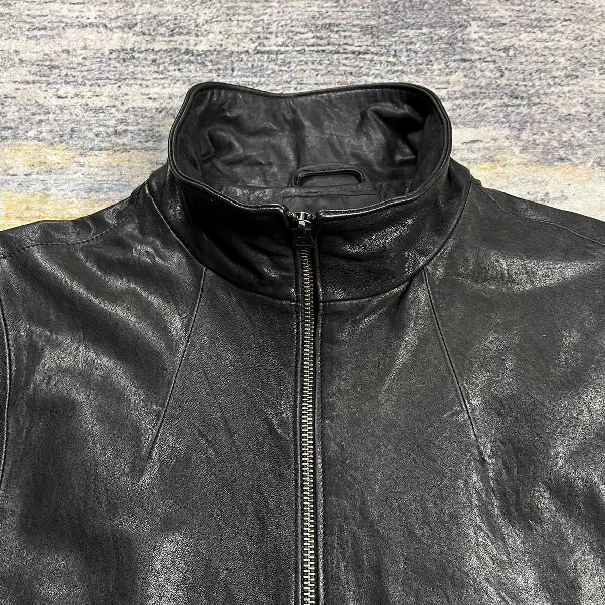Jackrose riders leather jacket double zipper
