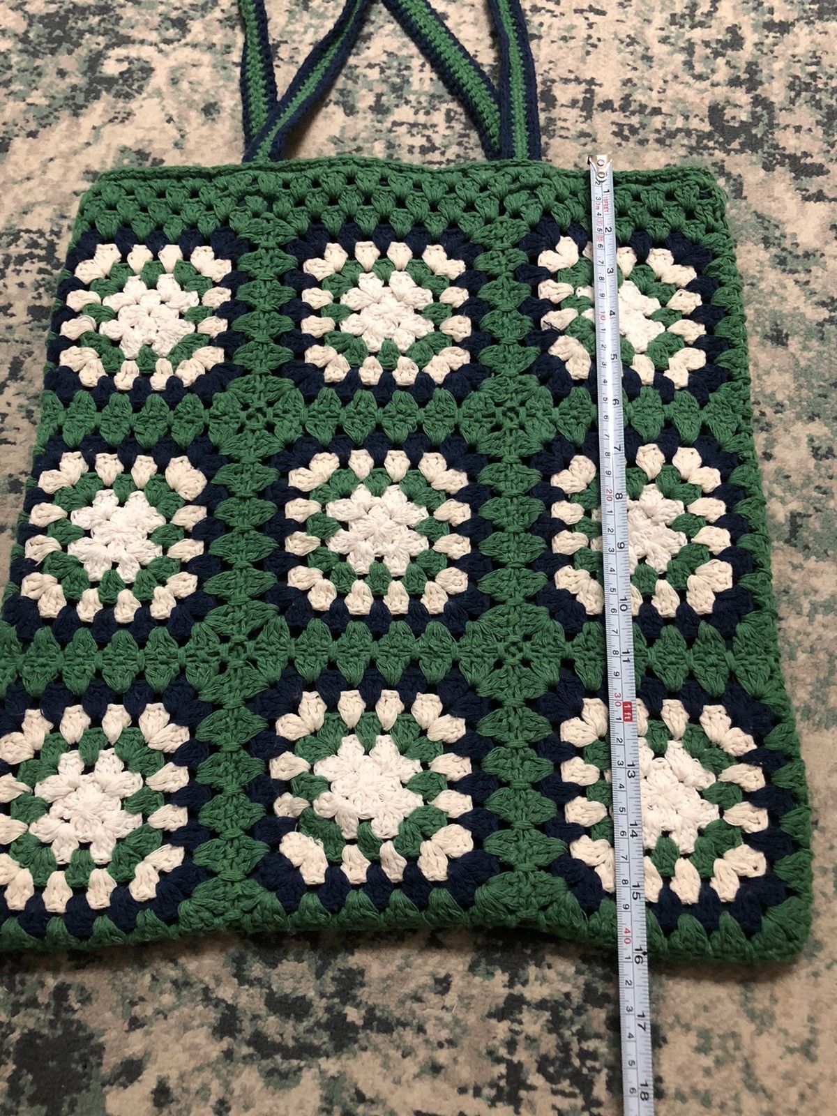 Japanese Brand × Tsumori Chisato Niko And ... Crochet Knitted Bohemian Tote/Sling Bag Size ONE SIZE - 6 Thumbnail