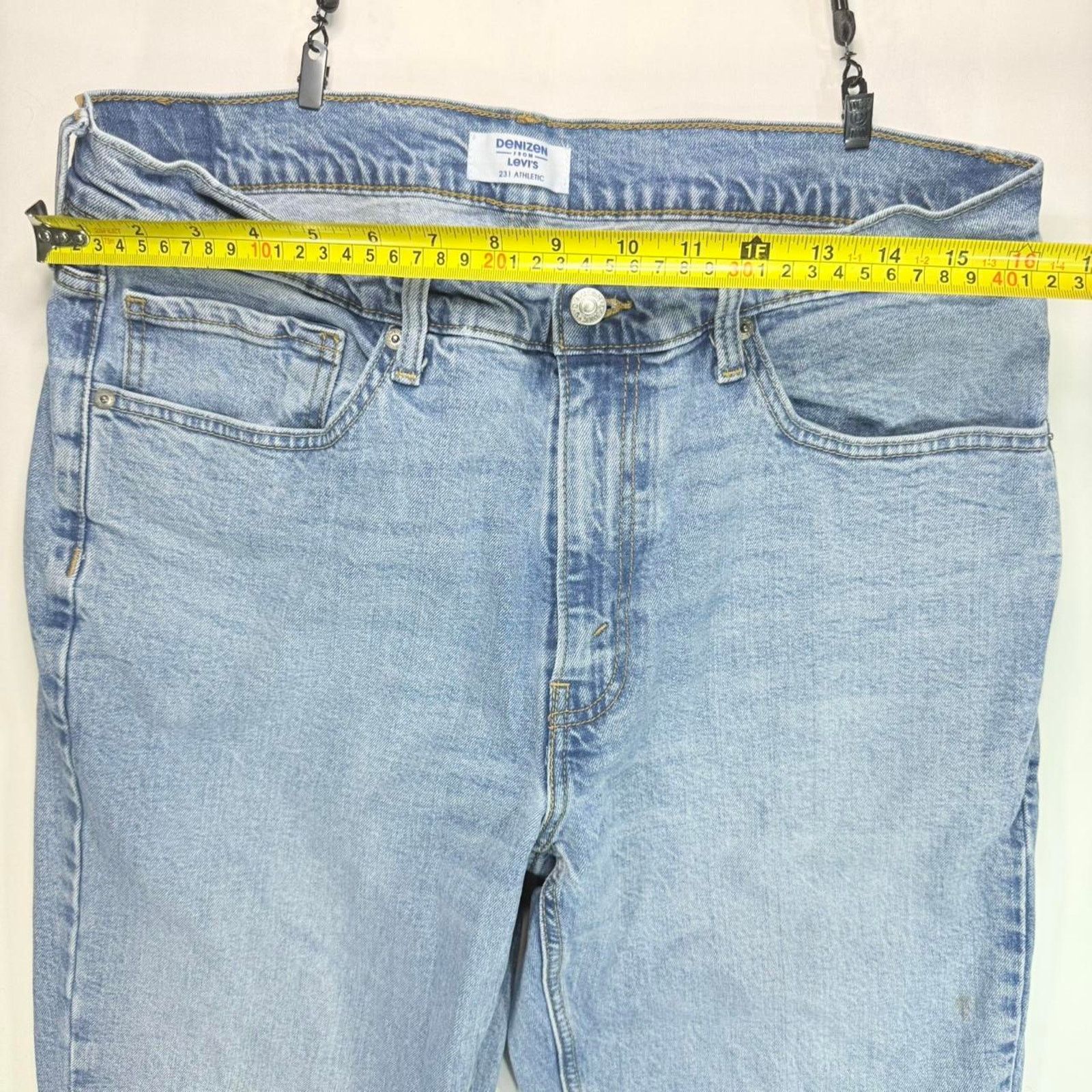 Levi's Levi’s 2011 Denizen Blue straight leg jeans W36 x L34 Size US 36 / EU 52 - 3 Thumbnail